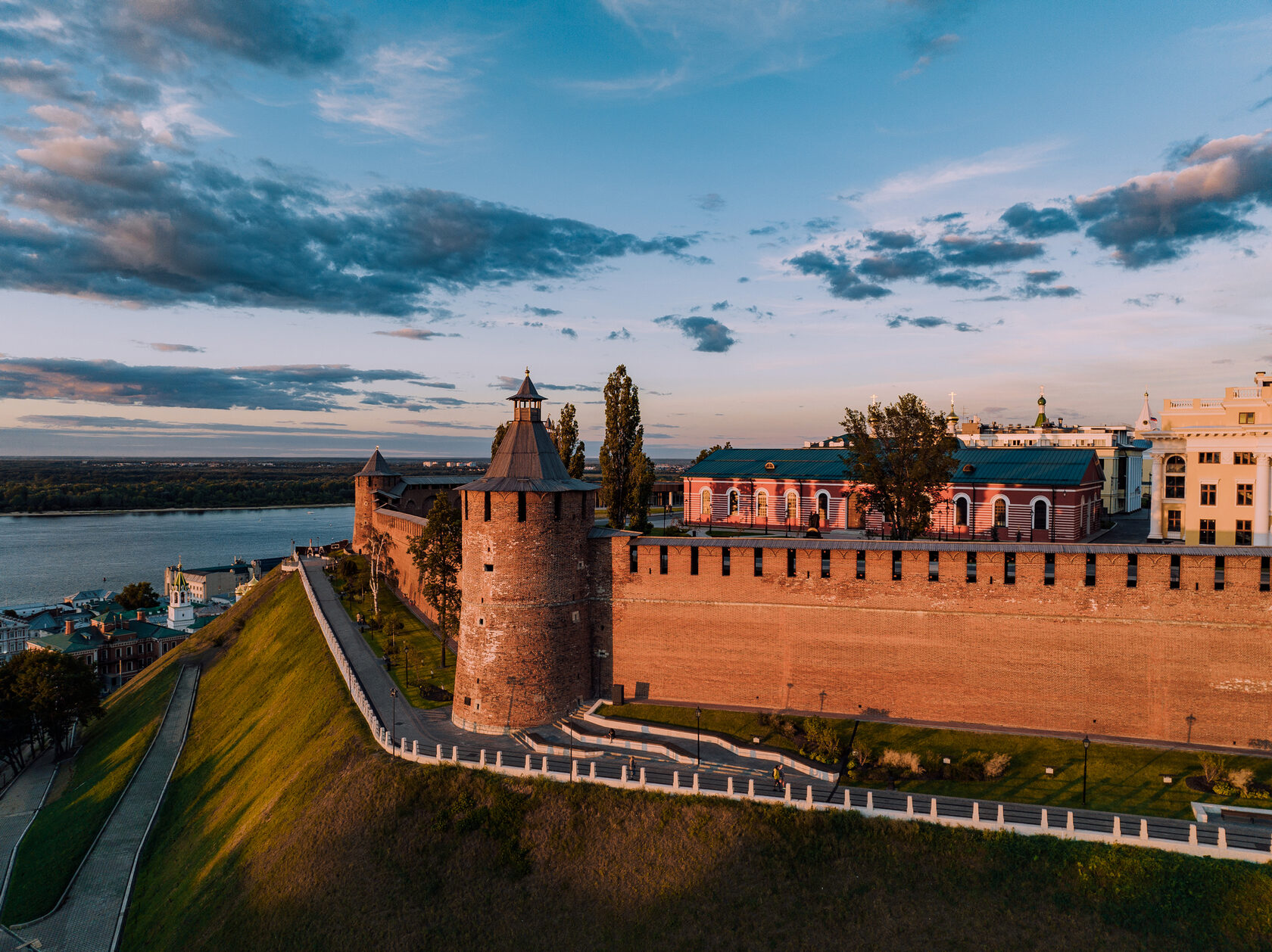 Нижний Новгород кремль на восходе