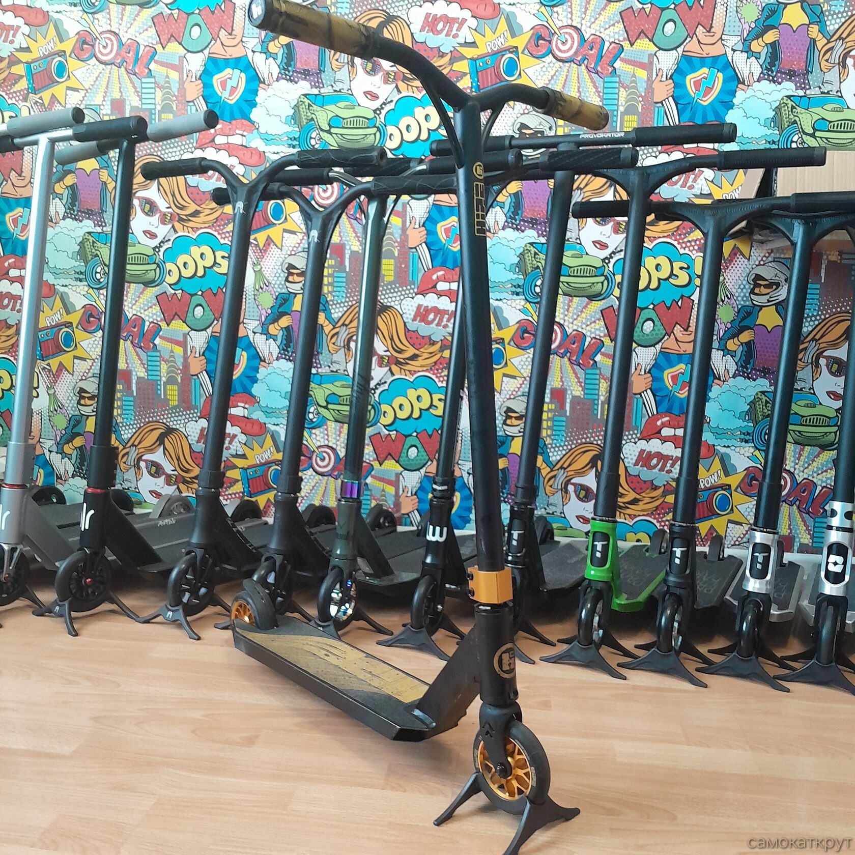 Hipe h3 бу трюковой самокат