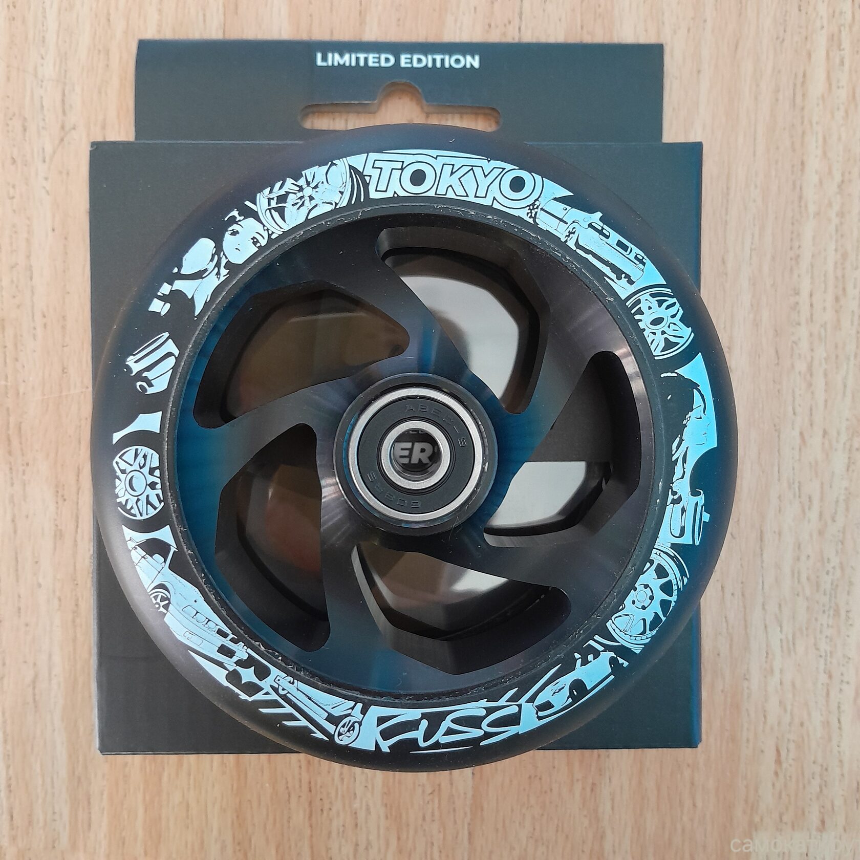 Колёса для самоката пара 110мм Diverse Dorisha черный