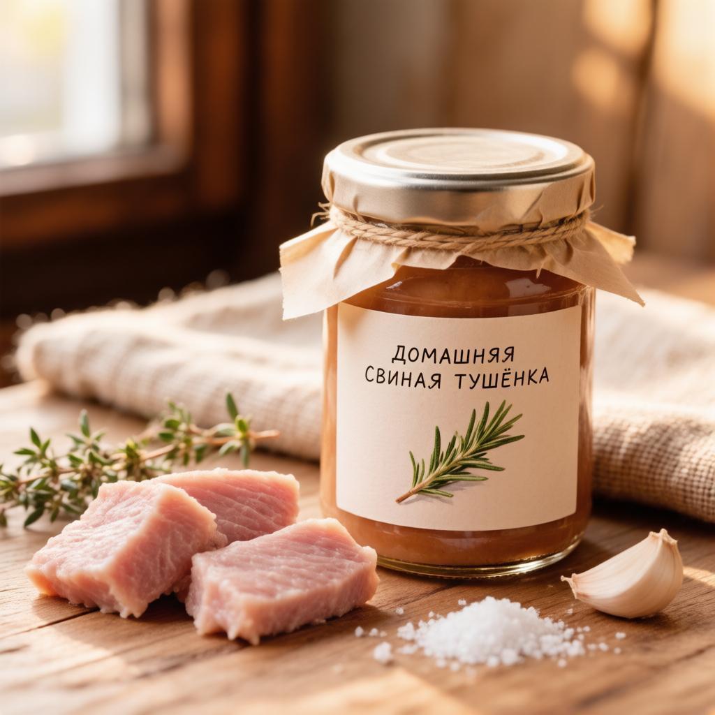 Тушёнка свиная