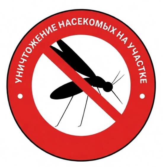 Обработка участков от клещей и комаров