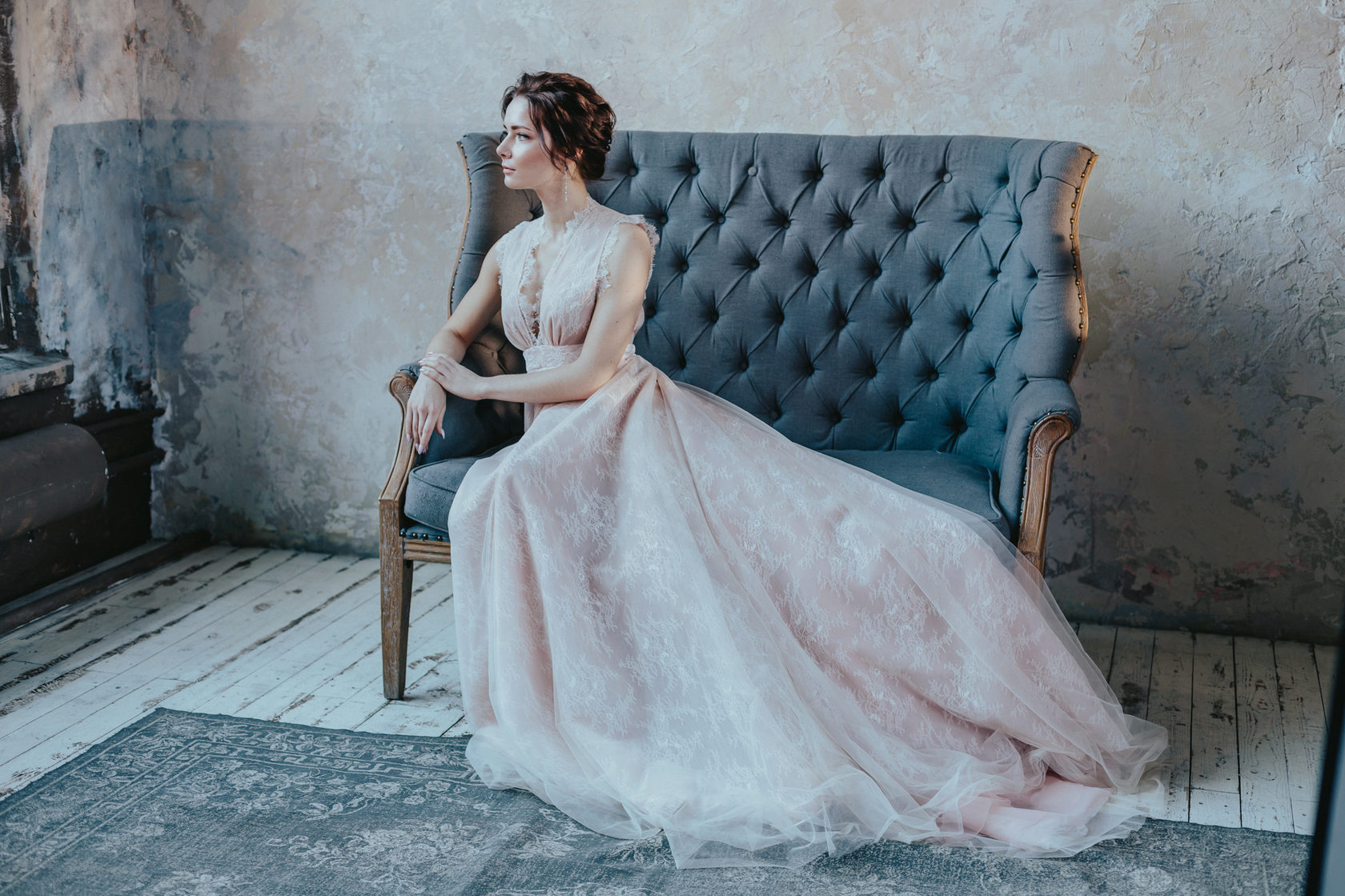 Платье невесты в стиле винтаж