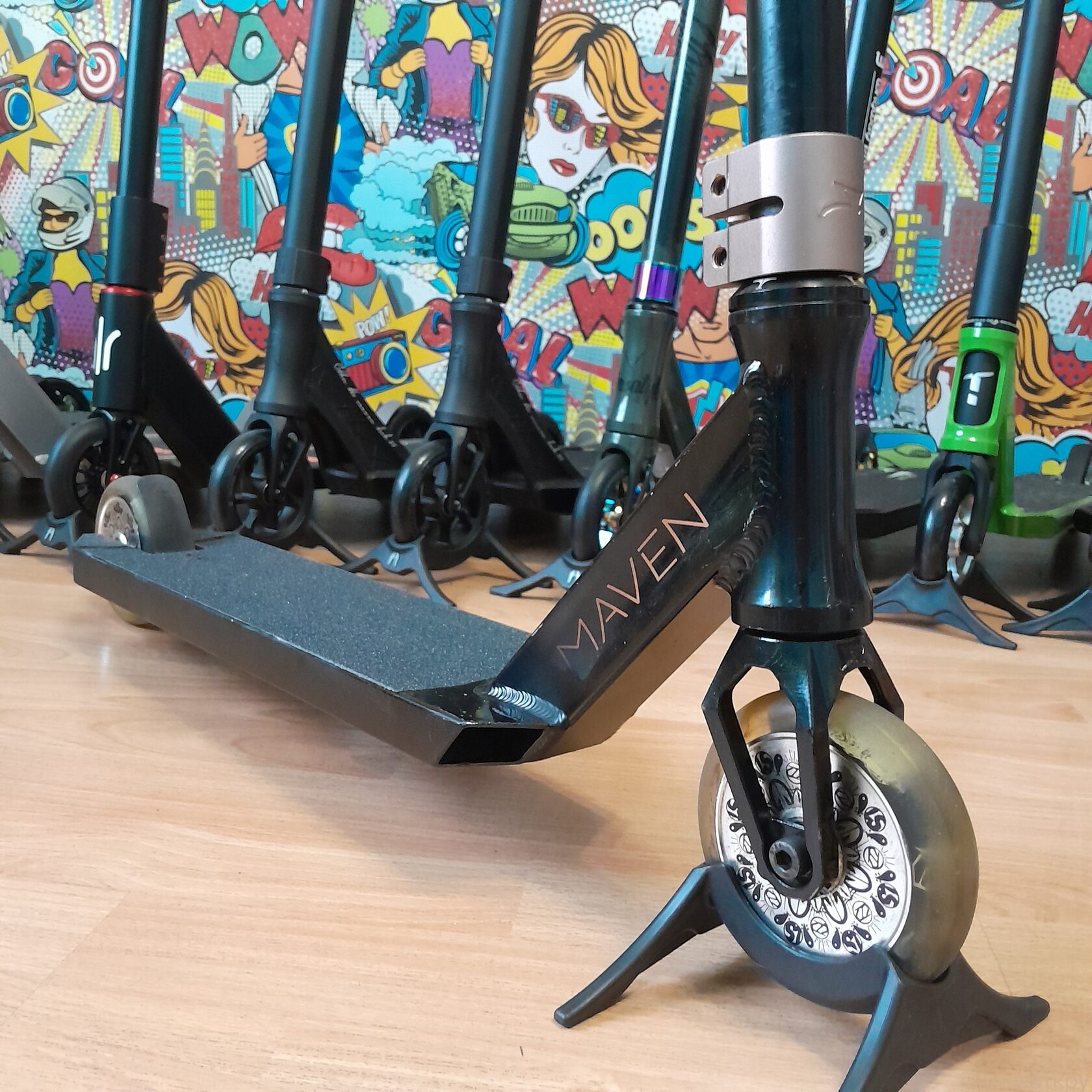 AO Maven бу трюковой самокат