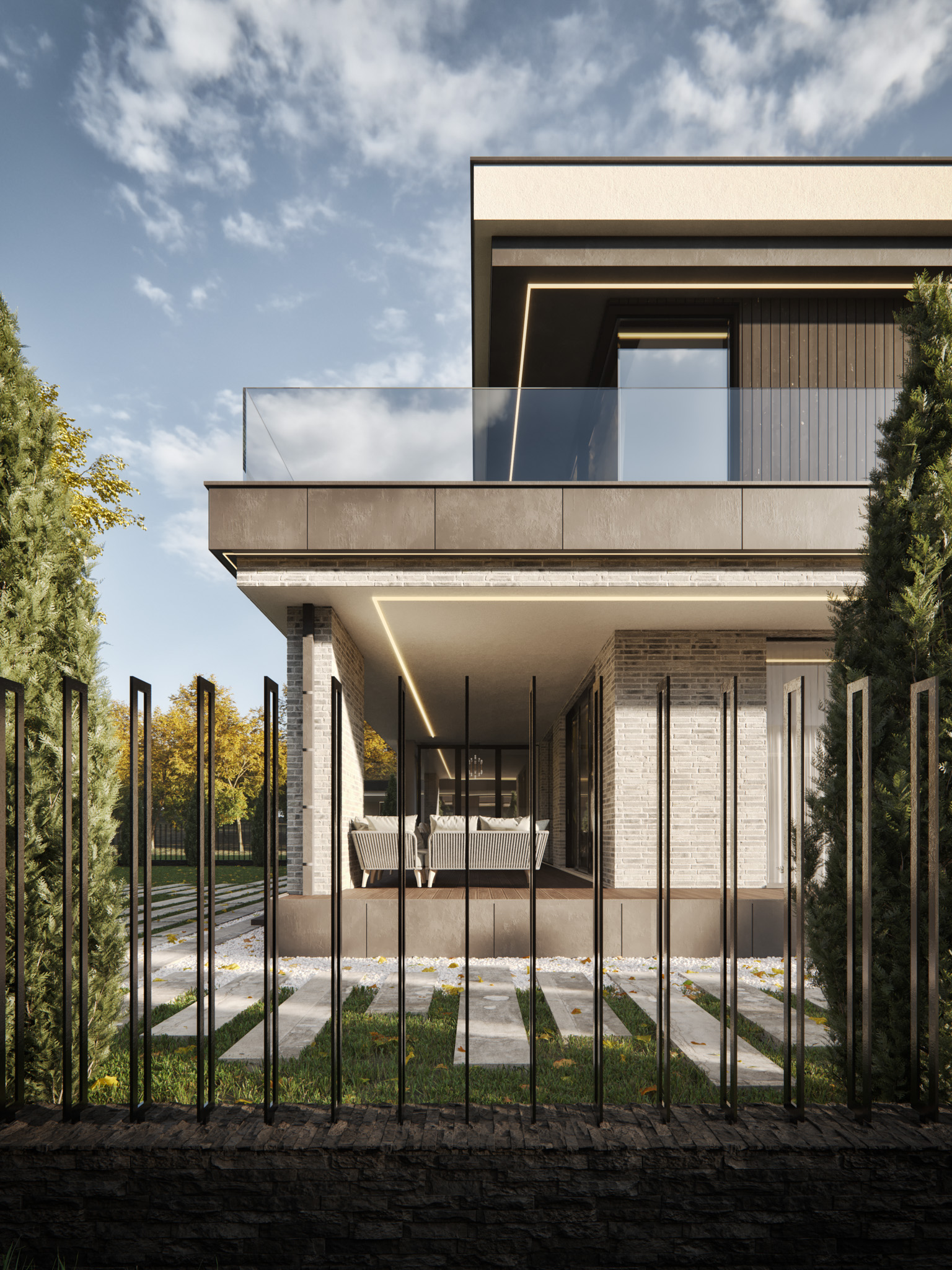 RIVIERA — архитектура резиденции HAUSEO