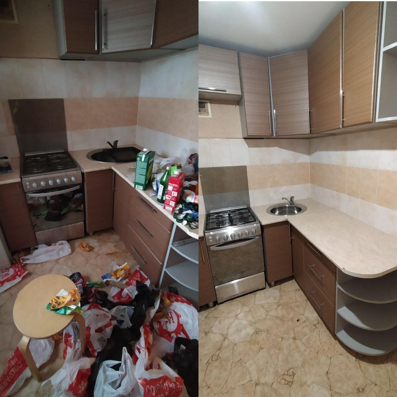 Уборка после квартирантов