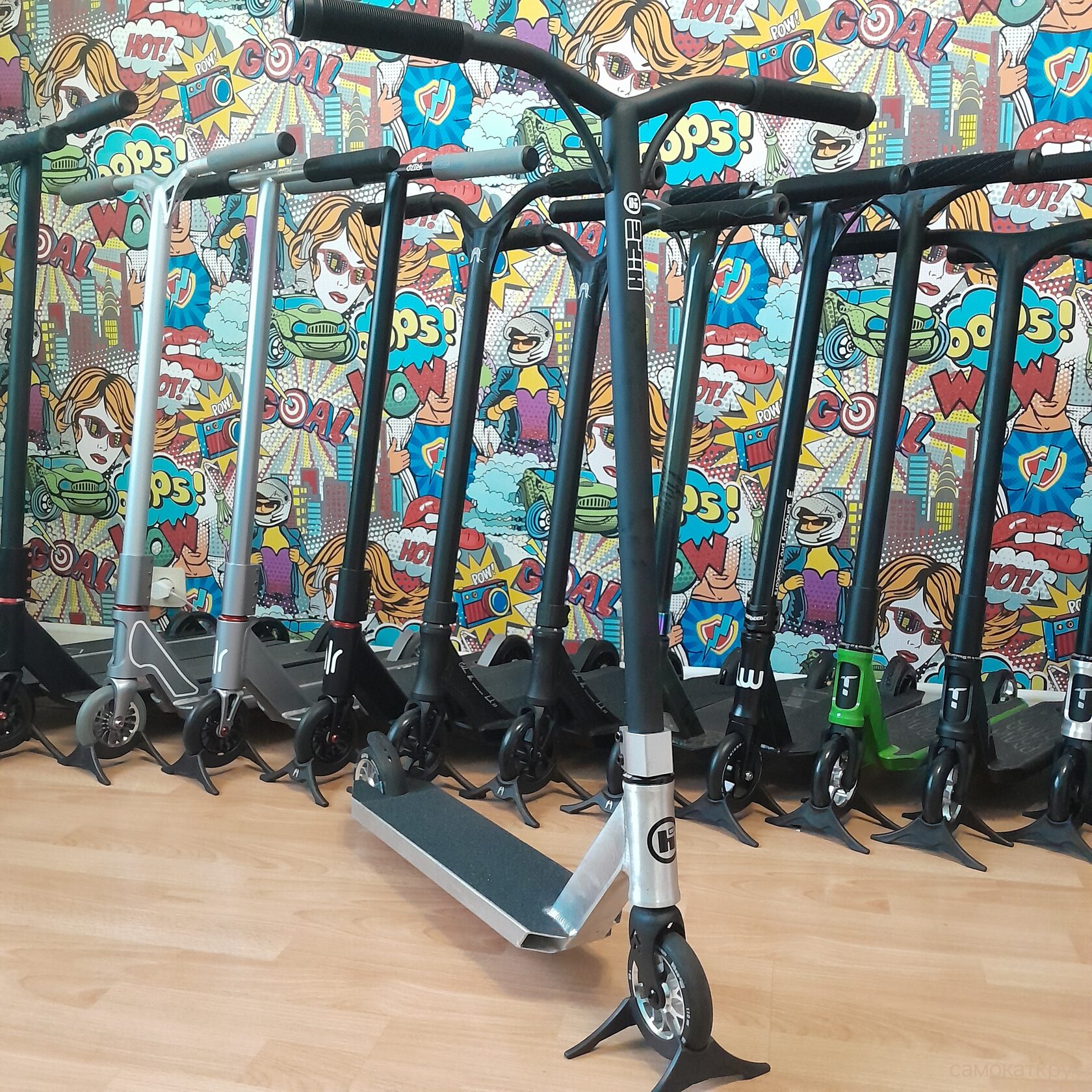 Hipe h3 бу трюковой самокат