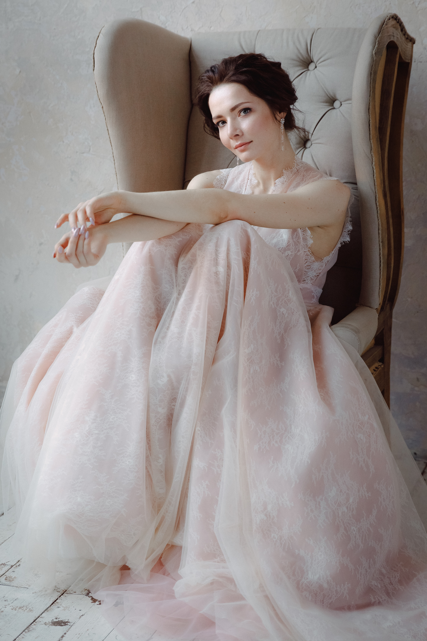 Платье для невесты в винтажном стиле