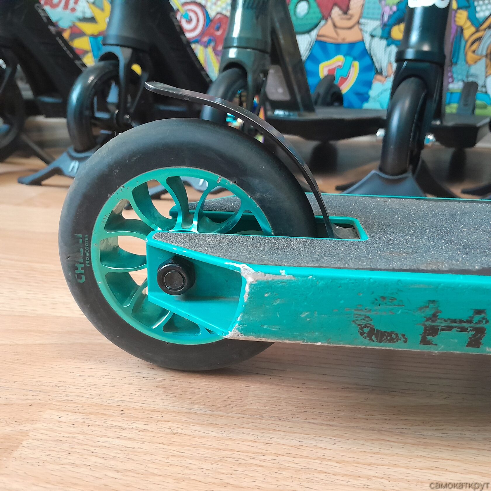 Chilli Pro Scooter Reaper Ice бу трюковой самокат