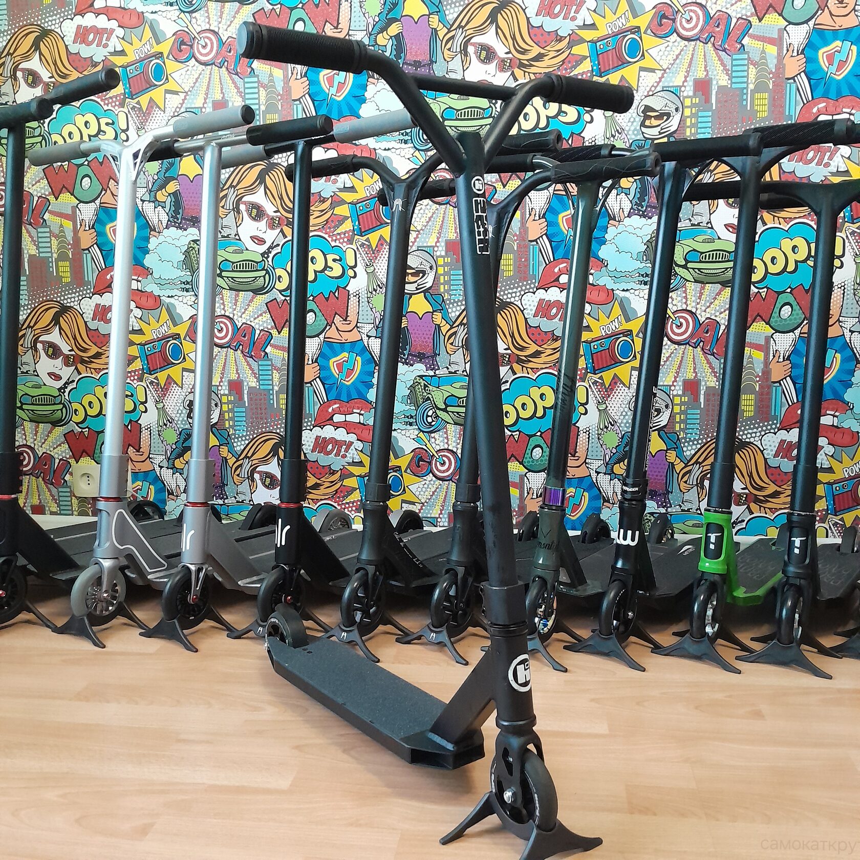 Hipe H1 бу трюковой самокат