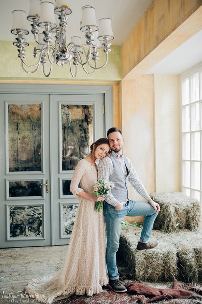 Бохо-шик невеста