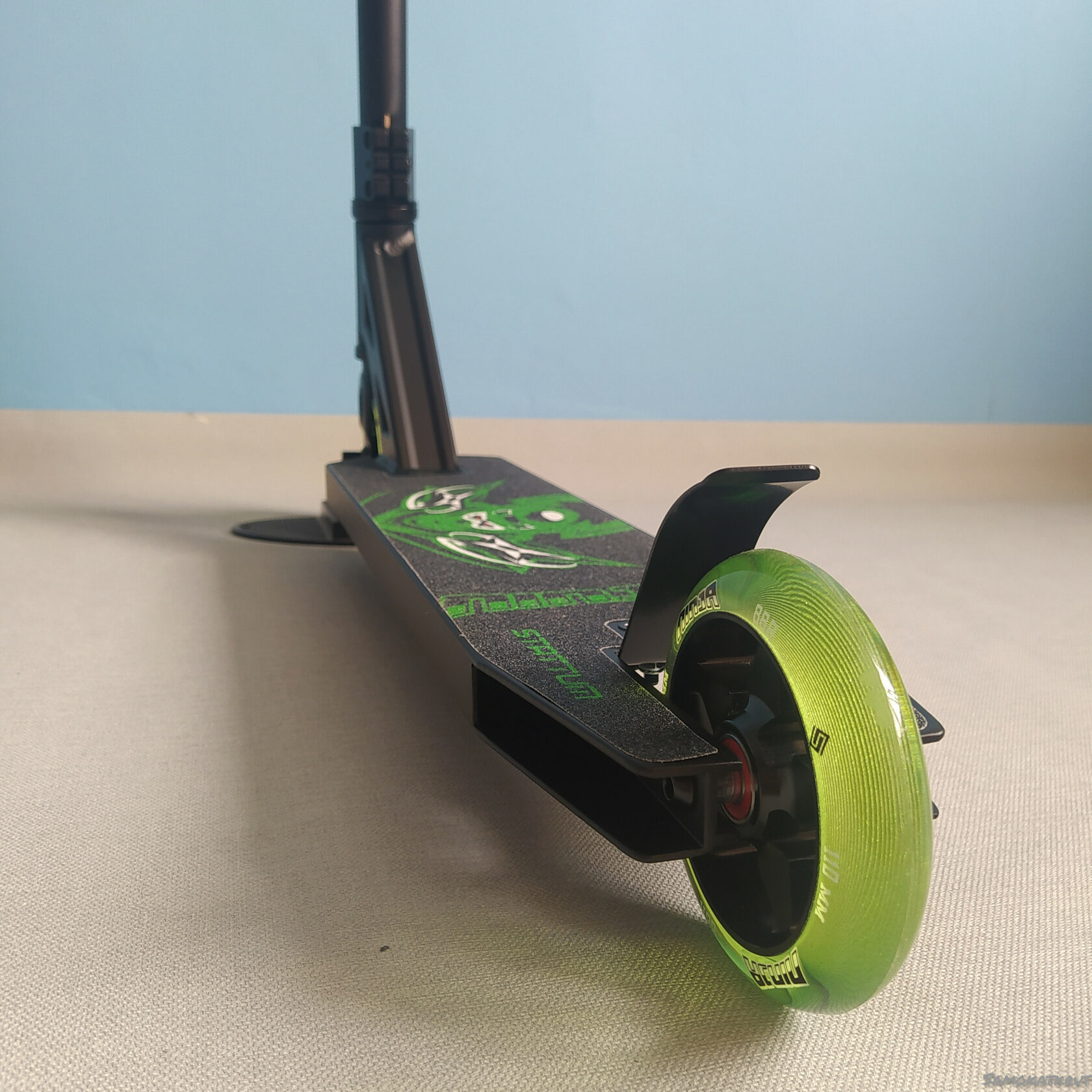 Самокат трюковый Stattum Ninja зелёный 