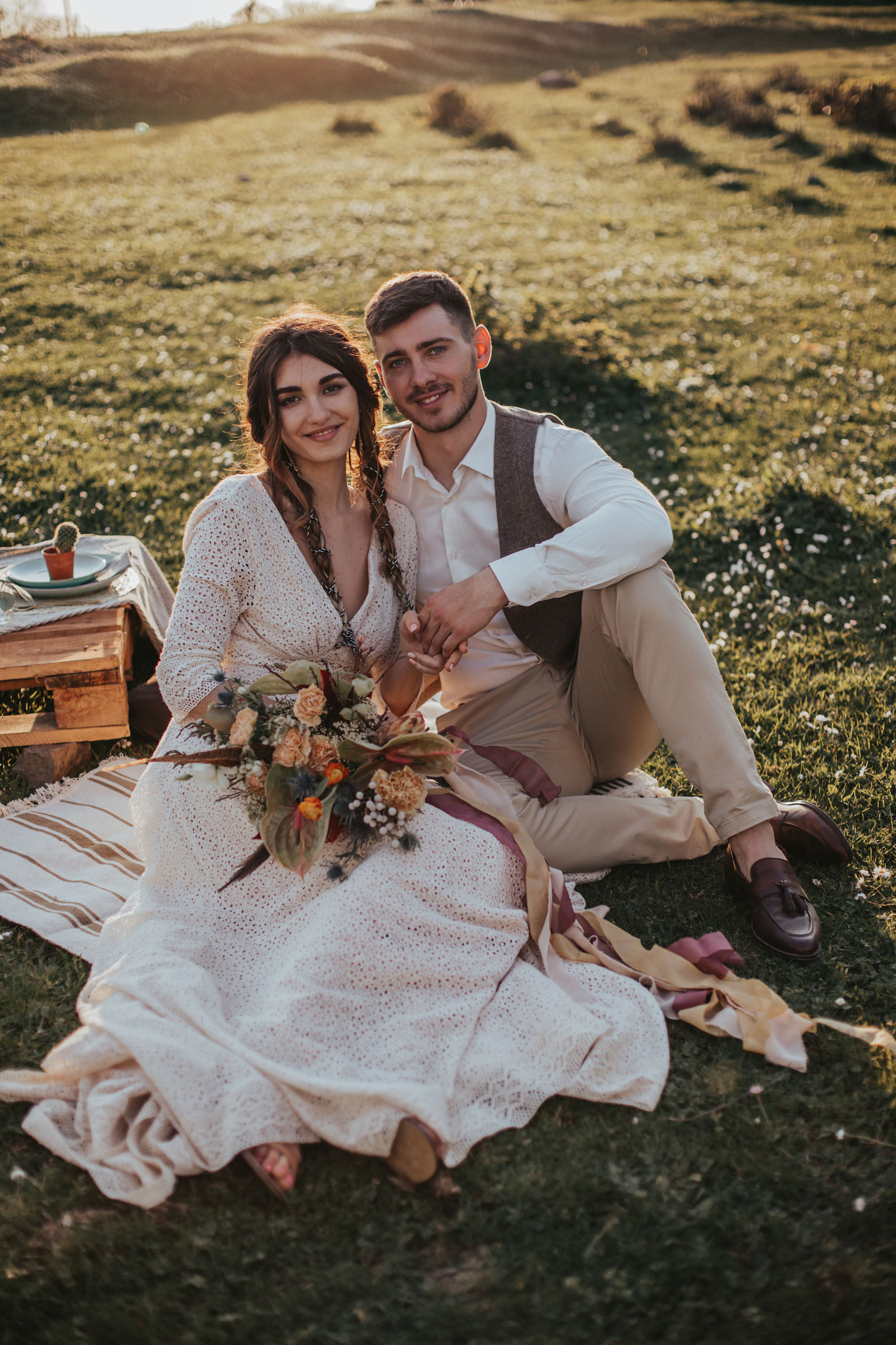 Свадьба рустик