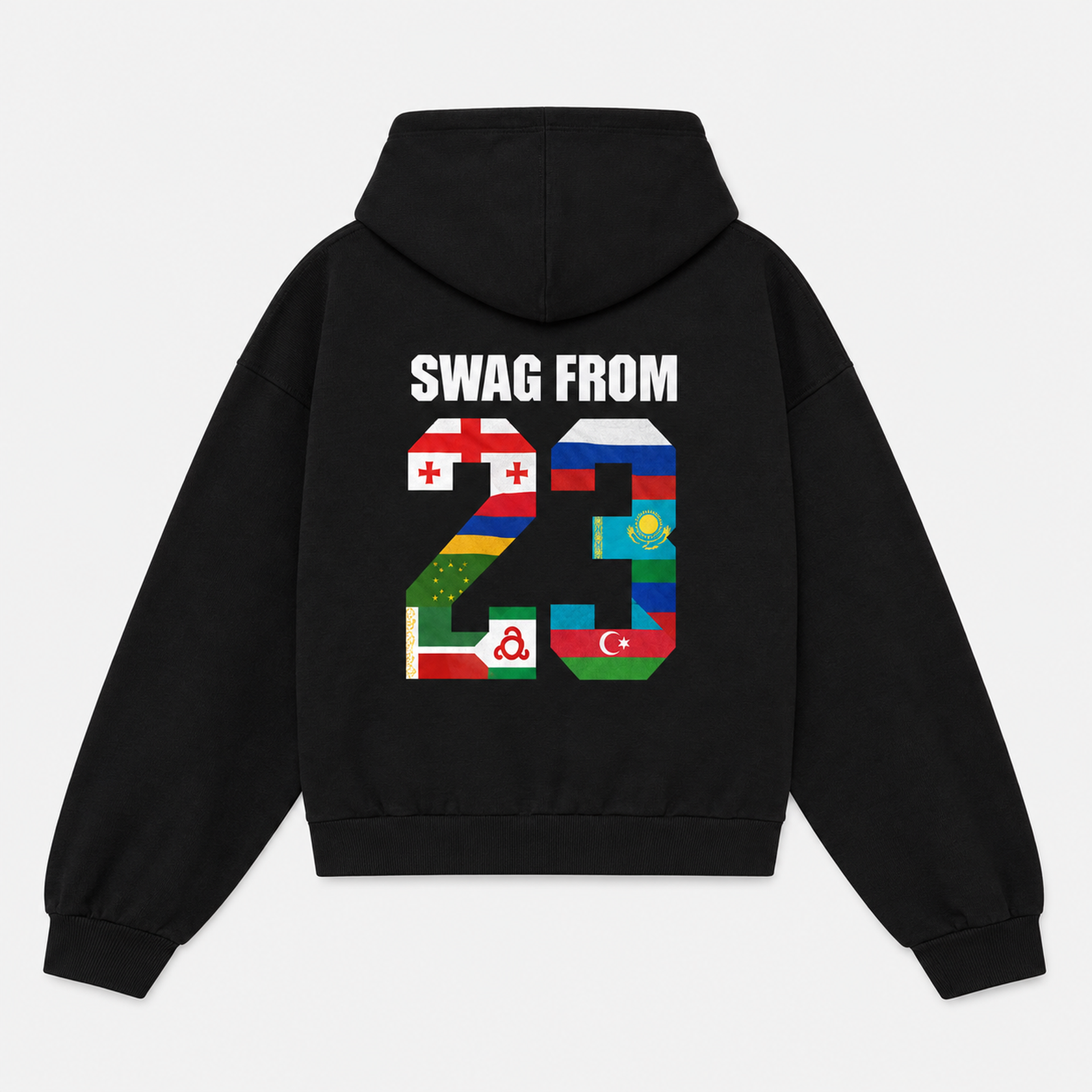 Худи SWAG FROM «23» — вид сзади