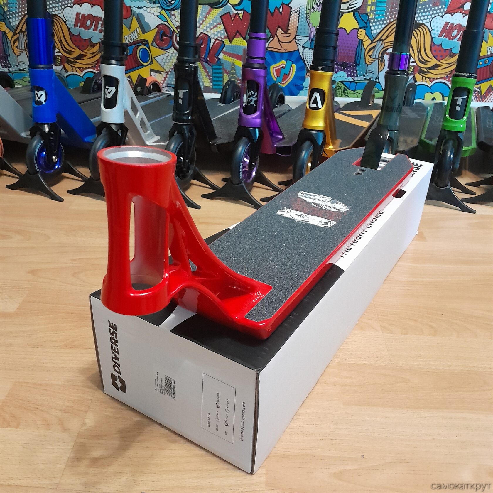 Дека AO Dylan Morrison V2 S Red 4.8x20