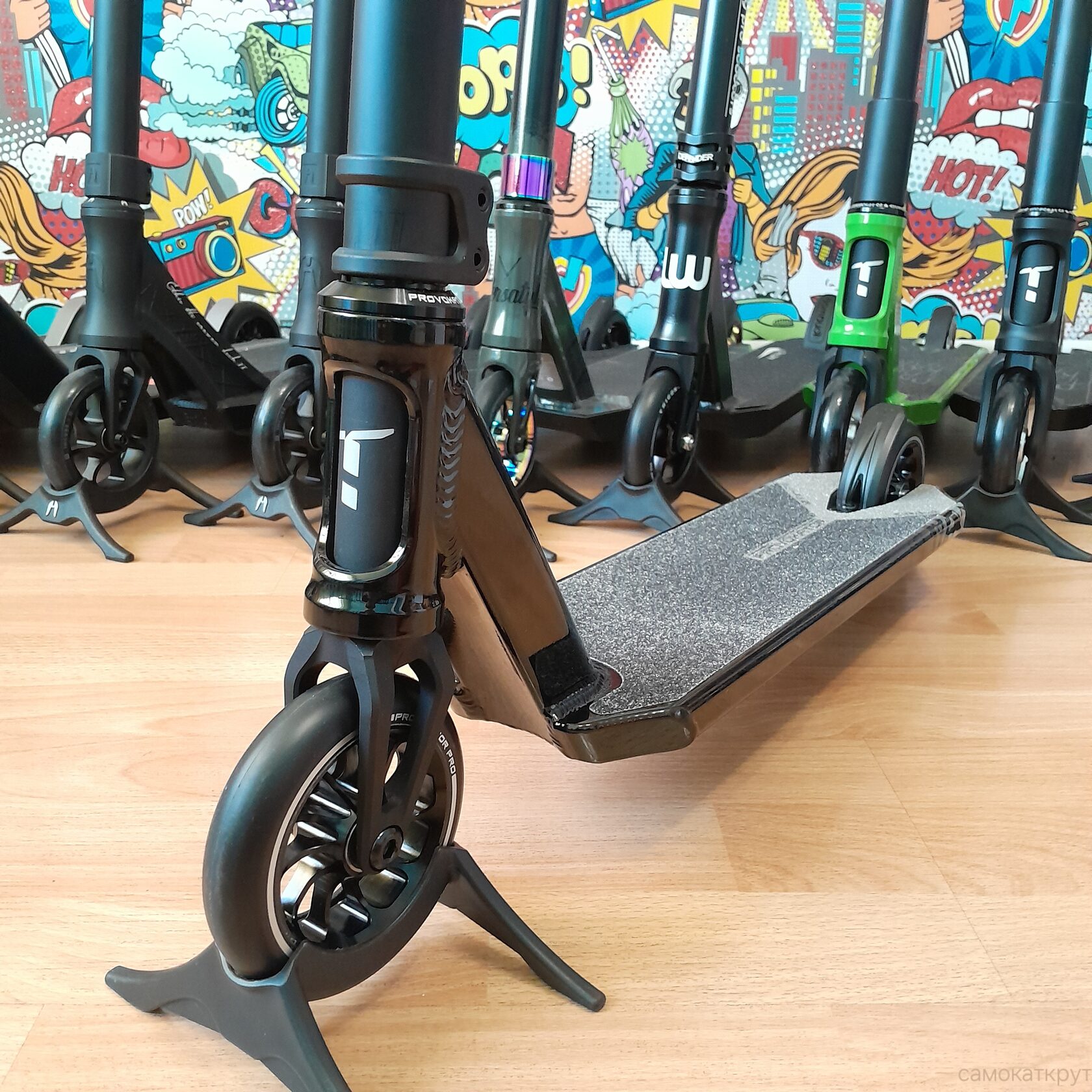 Трюковой самокат Tech Team Provokator pro 47/49 черный