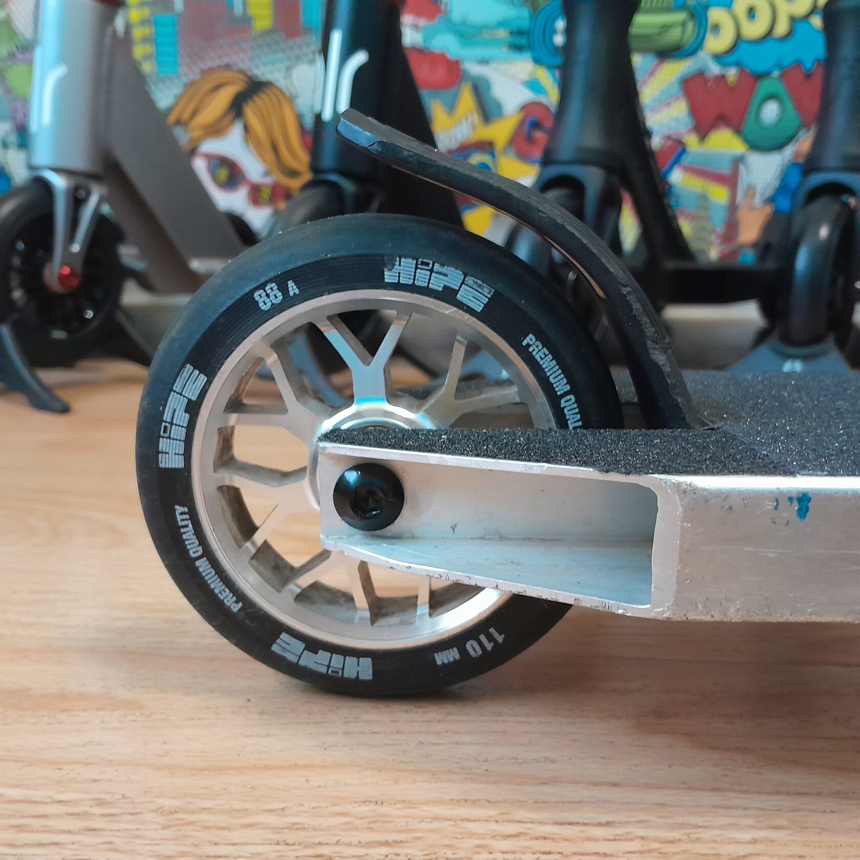 Hipe h3 бу трюковой самокат