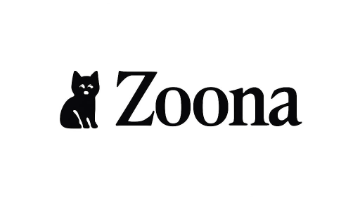 Кошка, логотип ветеринарной компании Zoona.