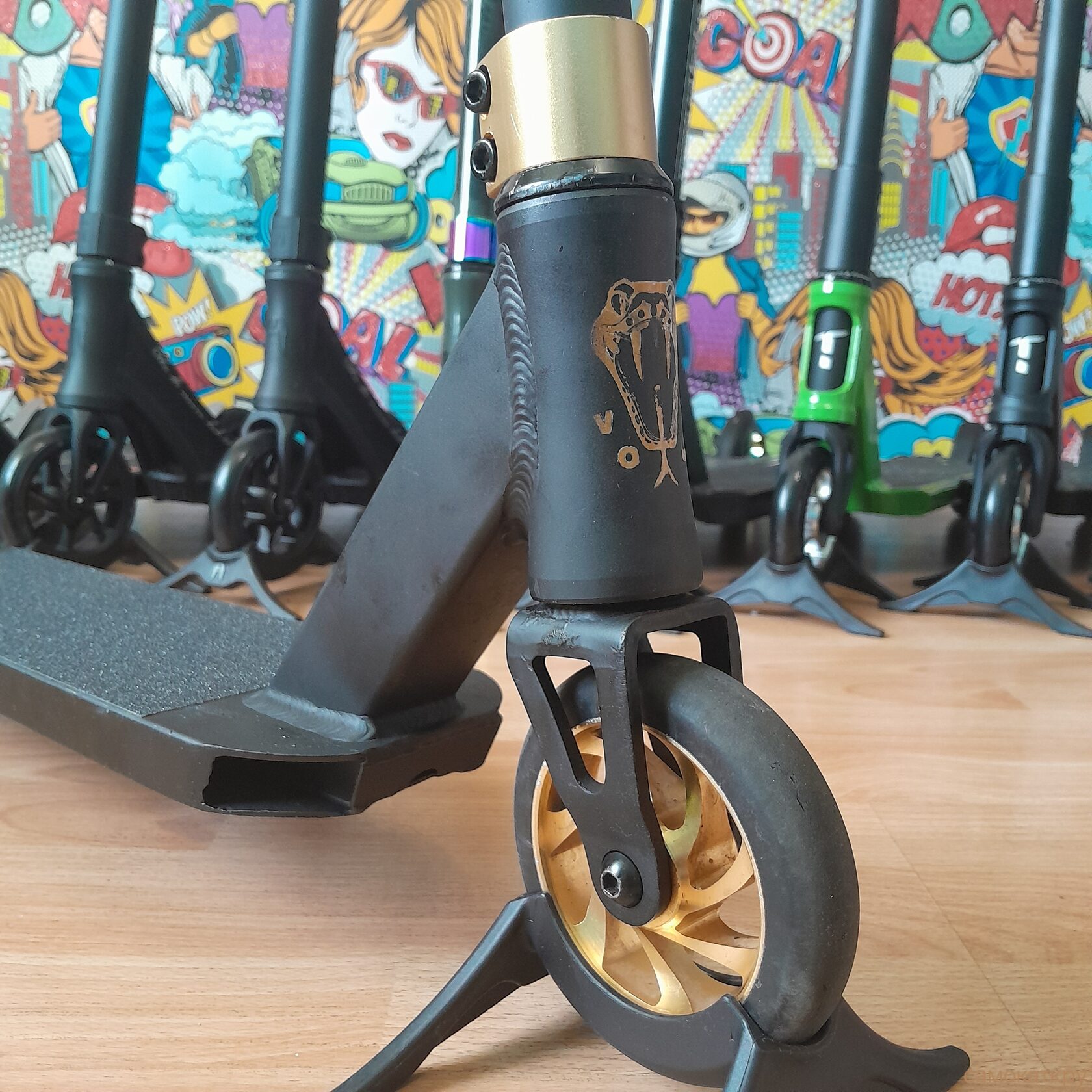 Vokul Dyno бу трюковой самокат