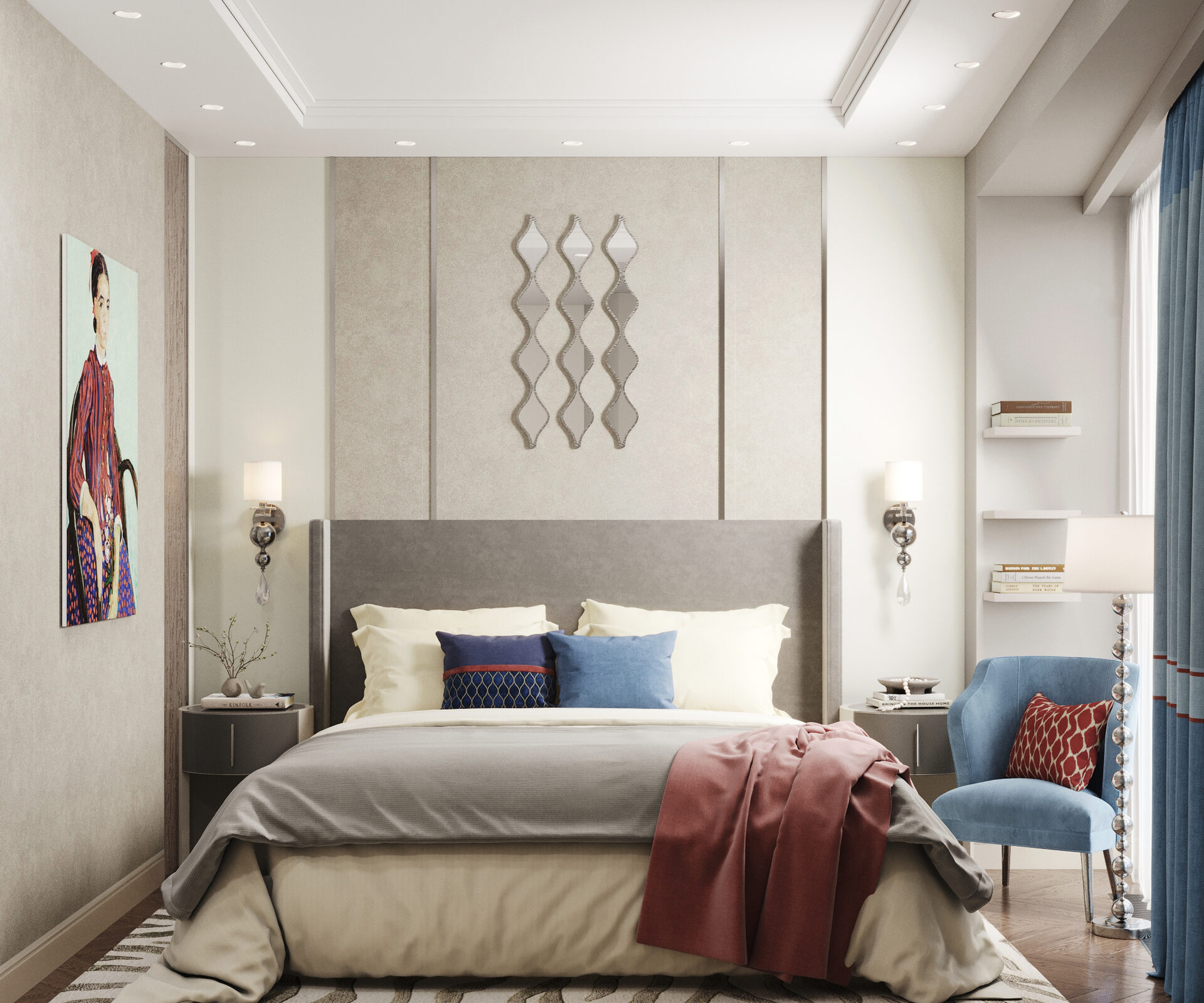 Трёхкомнатная квартира в ЖК «Sky House», вид 21