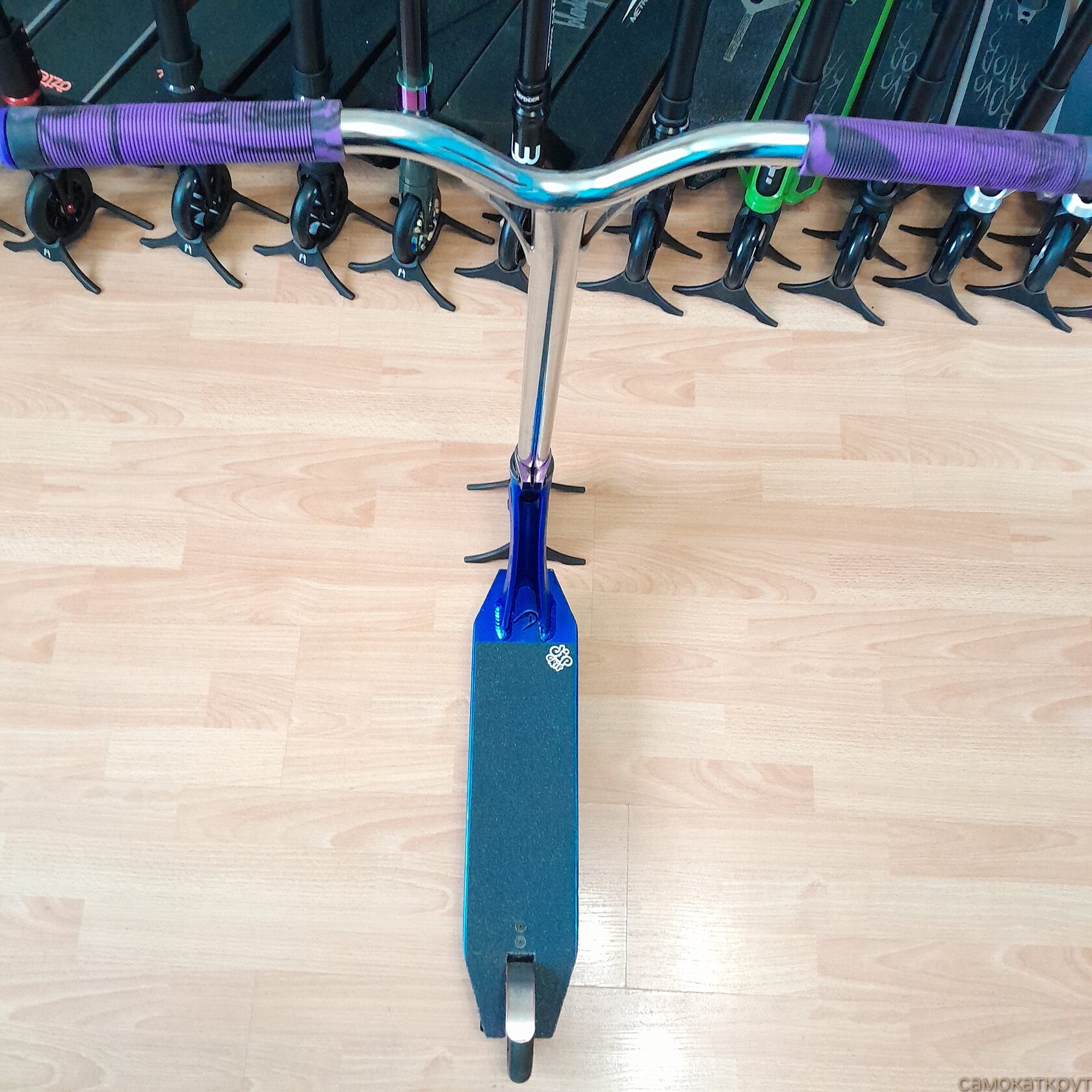 Кастом Drone/Ethic бу трюковой самокат