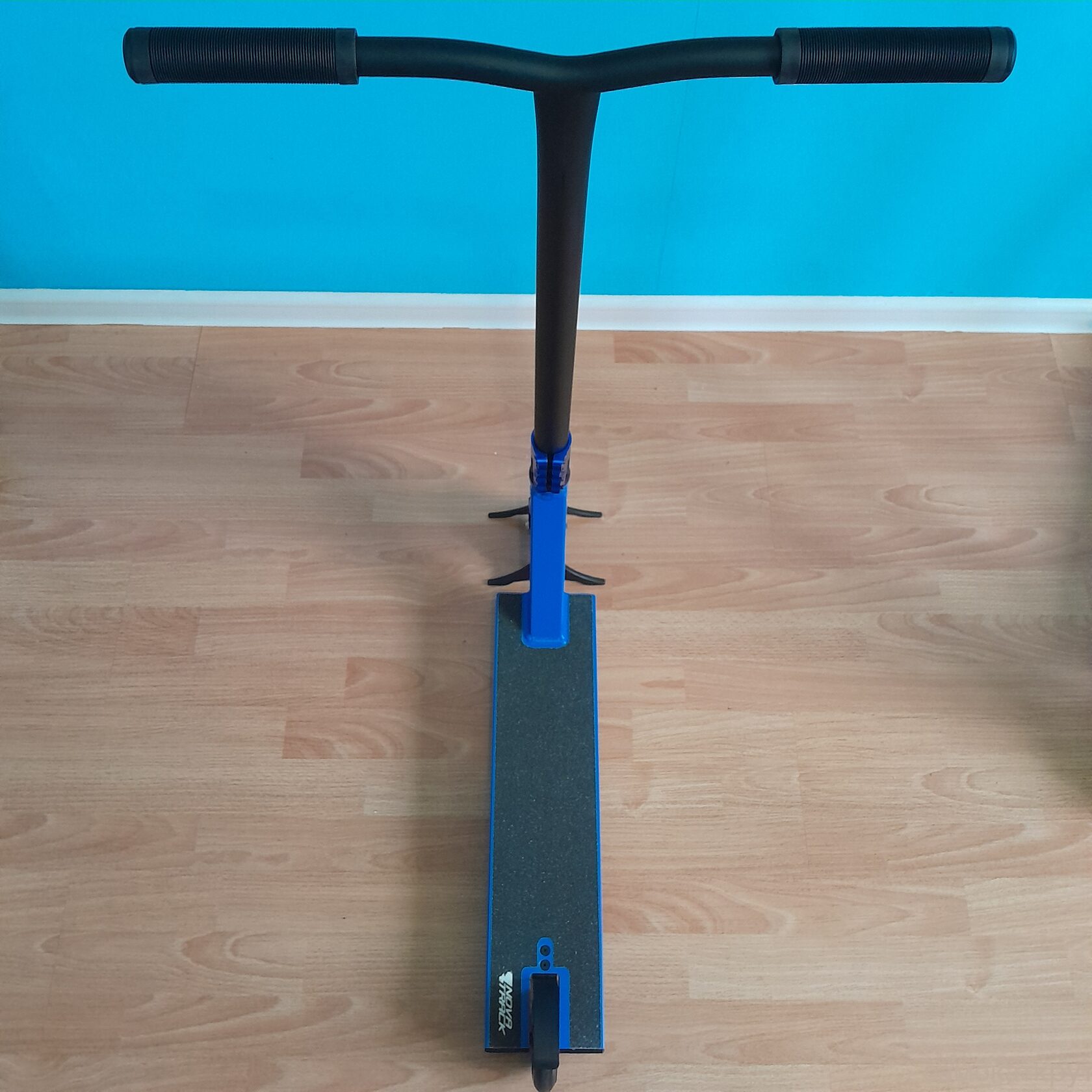 Трюковой самокат Novatrack crow синий