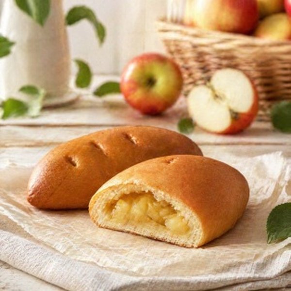 Пирожок с яблоком