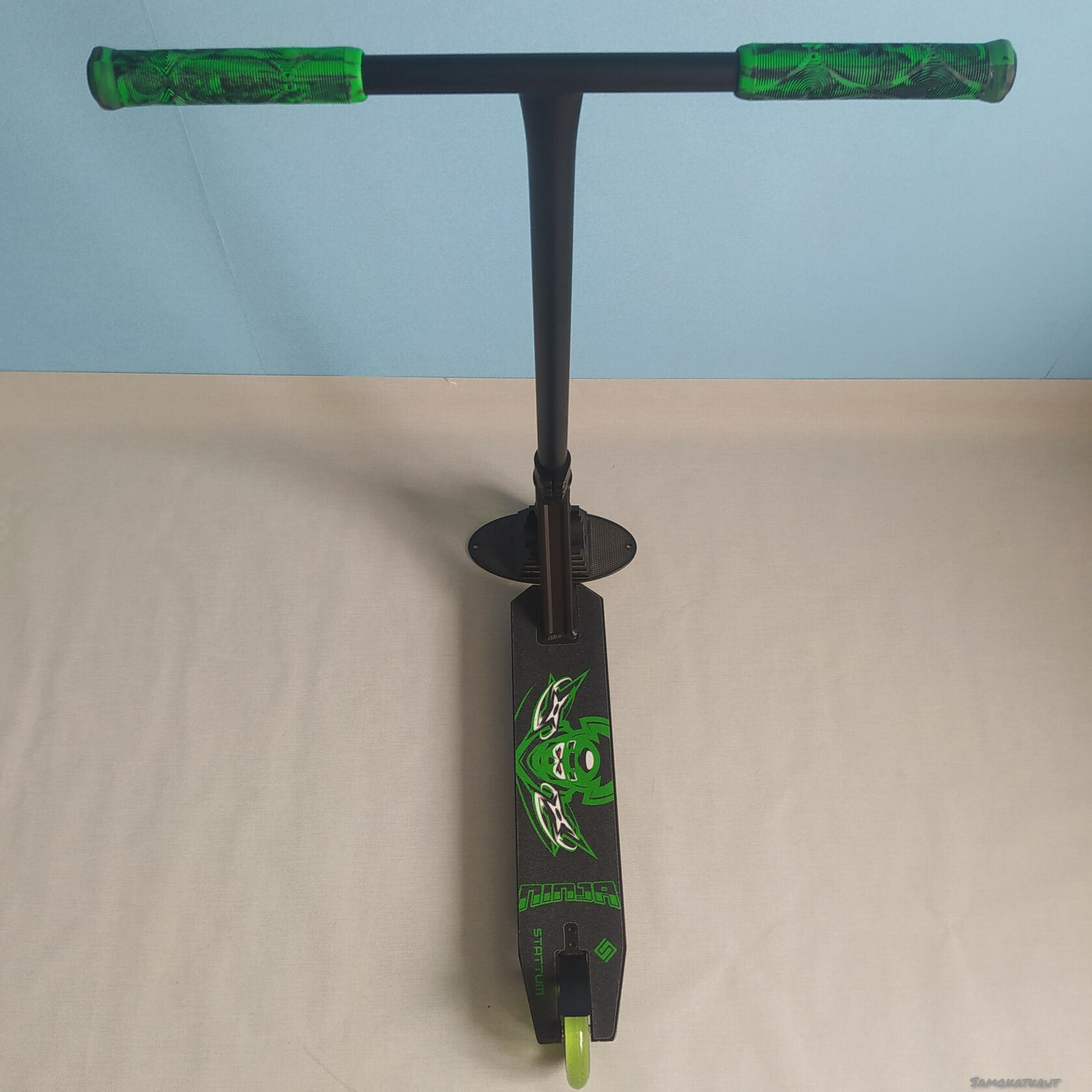 Самокат трюковый Stattum Ninja зелёный 