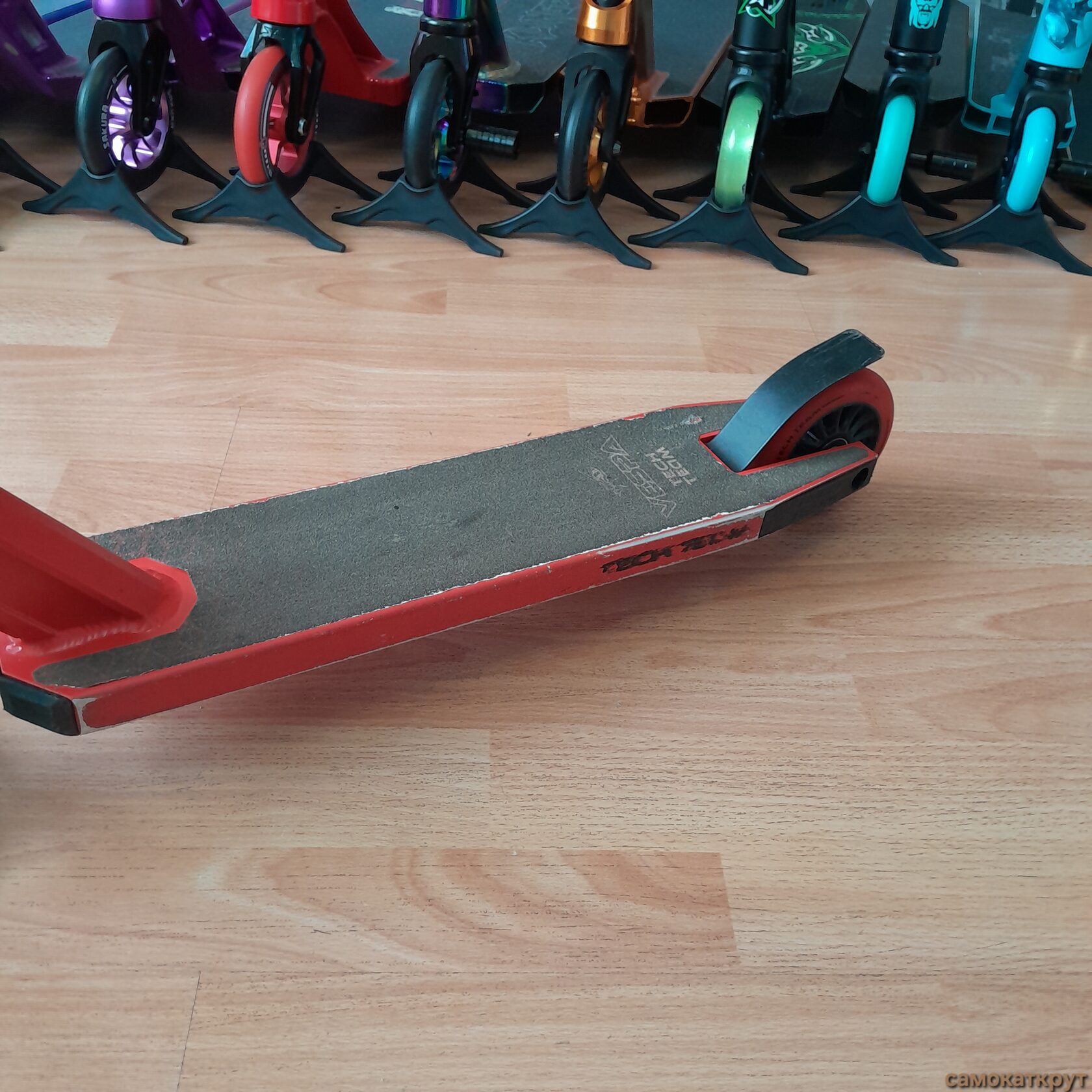 Techteam vespa бу трюковой самокат