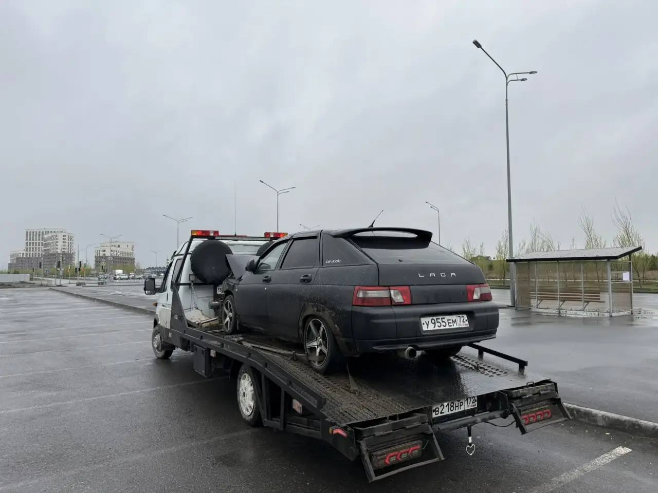 Доставка авто автоэвакуатором по трассе Р-402