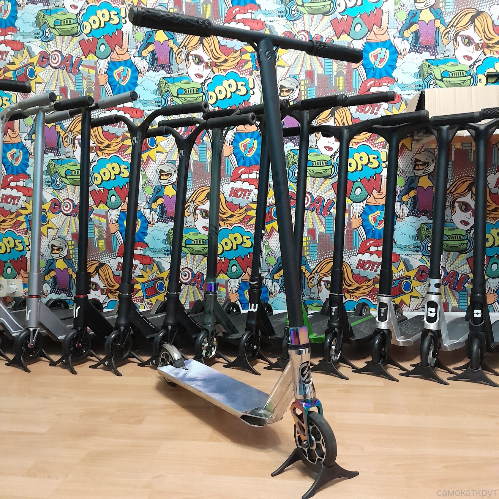 Oxelo mf 3.6 бу трюковой самокат