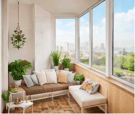 Тёплая лоджия