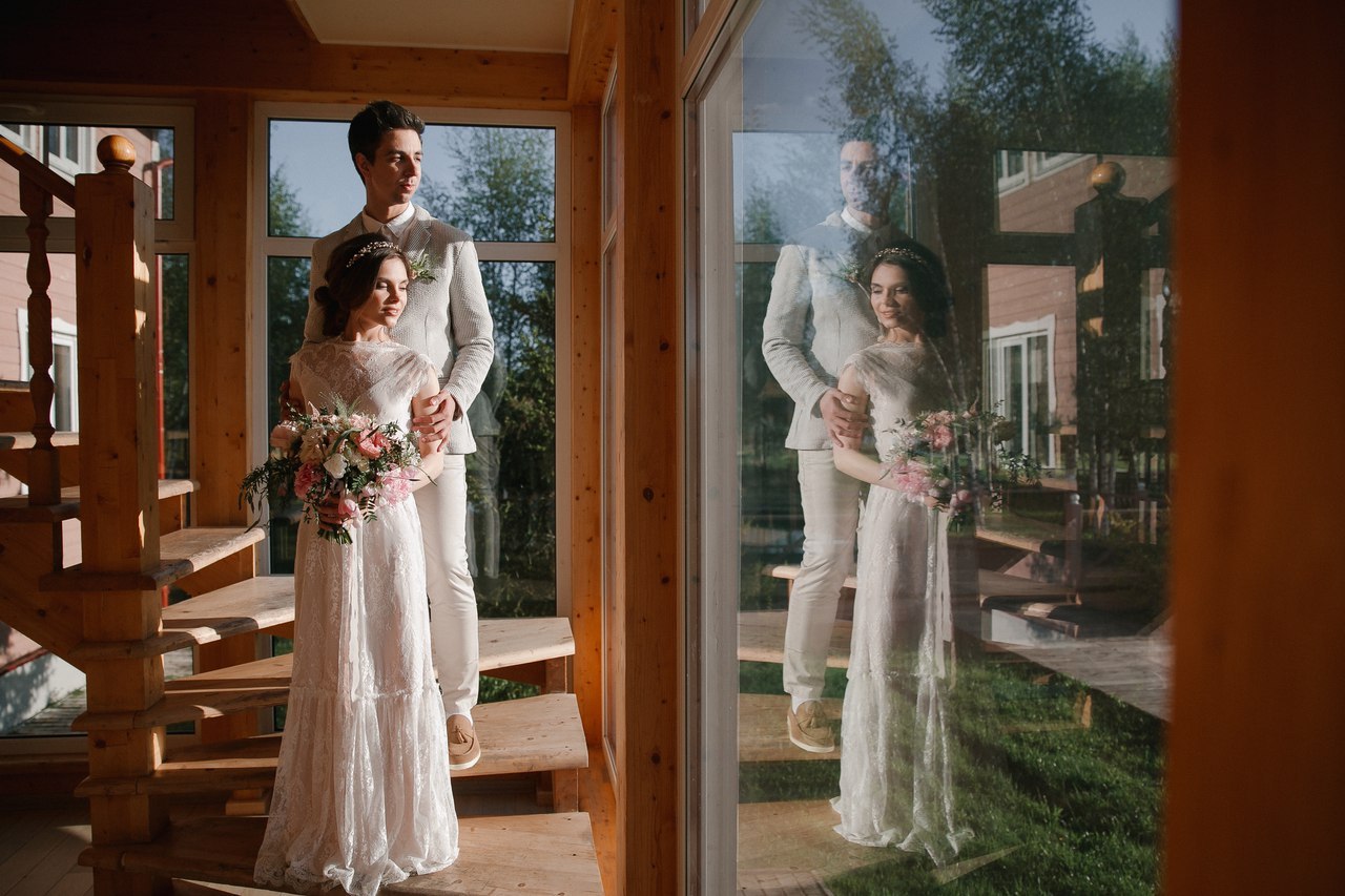 Невеста в стиле хиппи шик