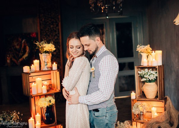 Бохо стиль невесты