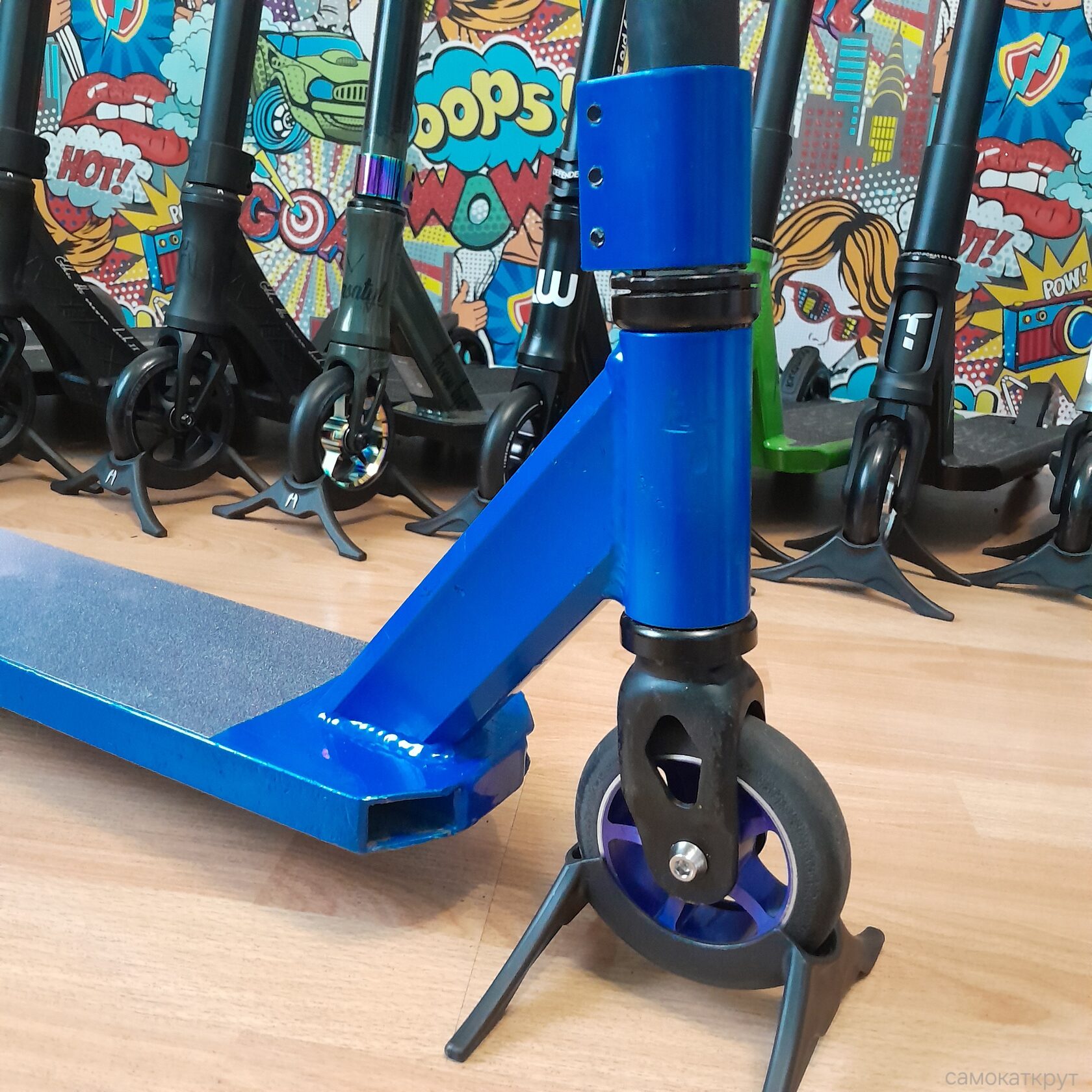 Plank triton бу трюковой самокат