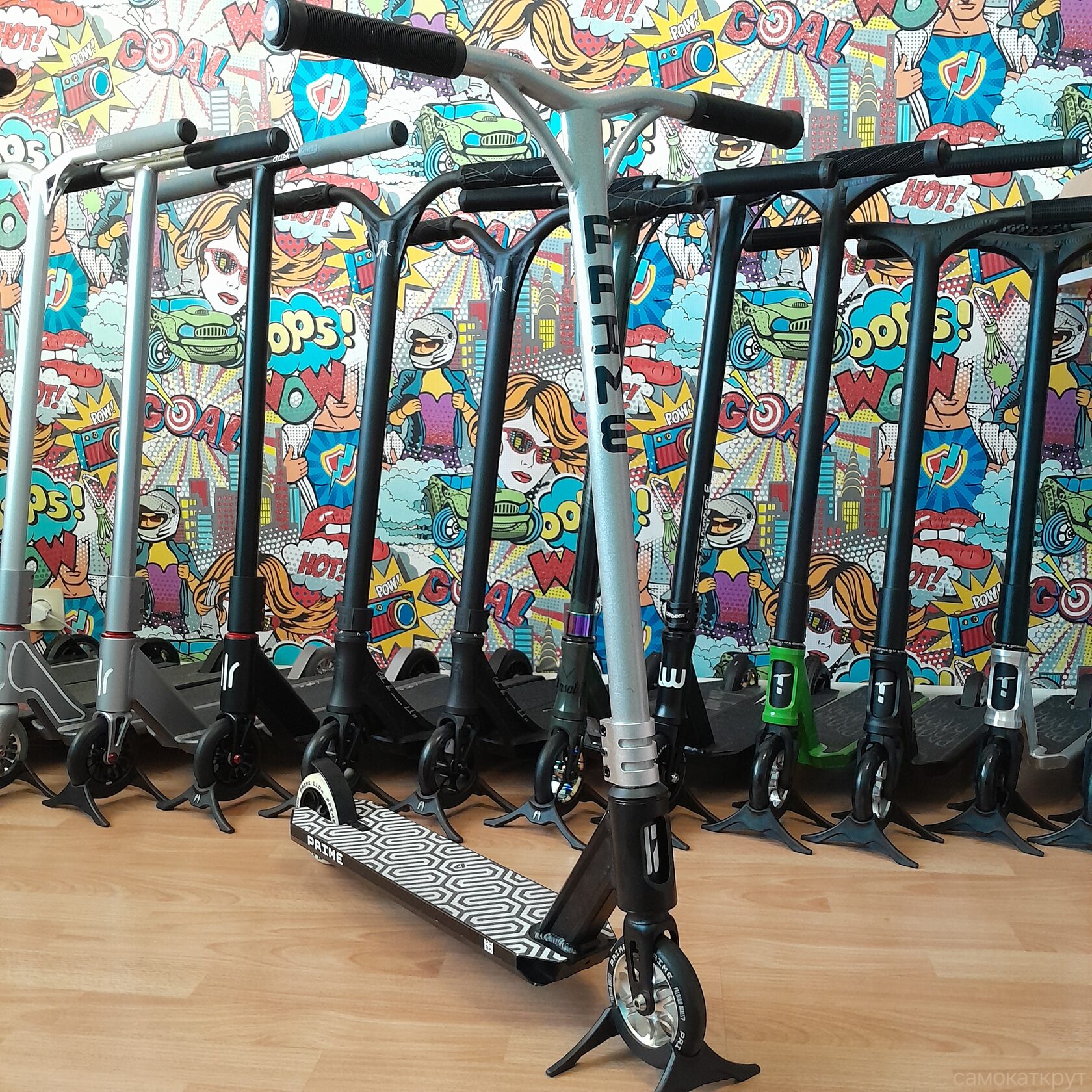 Prime park бу трюковой самокат