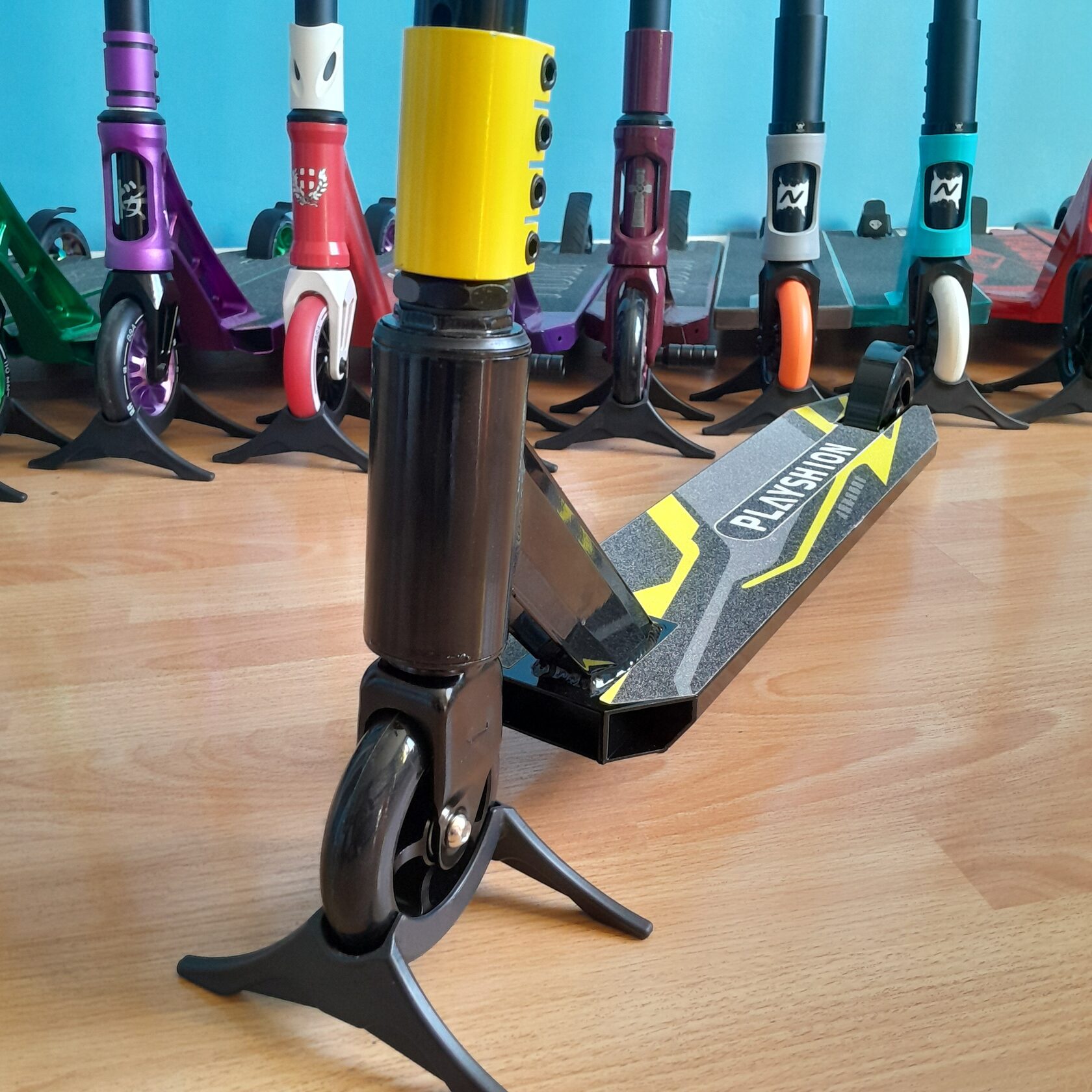 Трюковой самокат playshion для начинающих