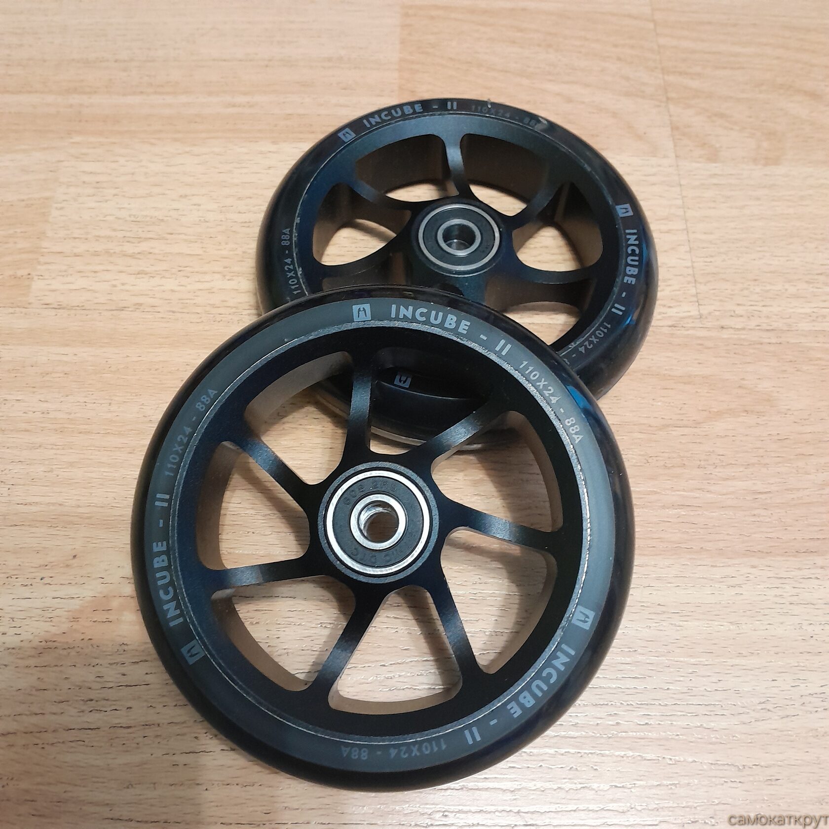 Колёса для самоката Ethic Incube v2 110 пара черный