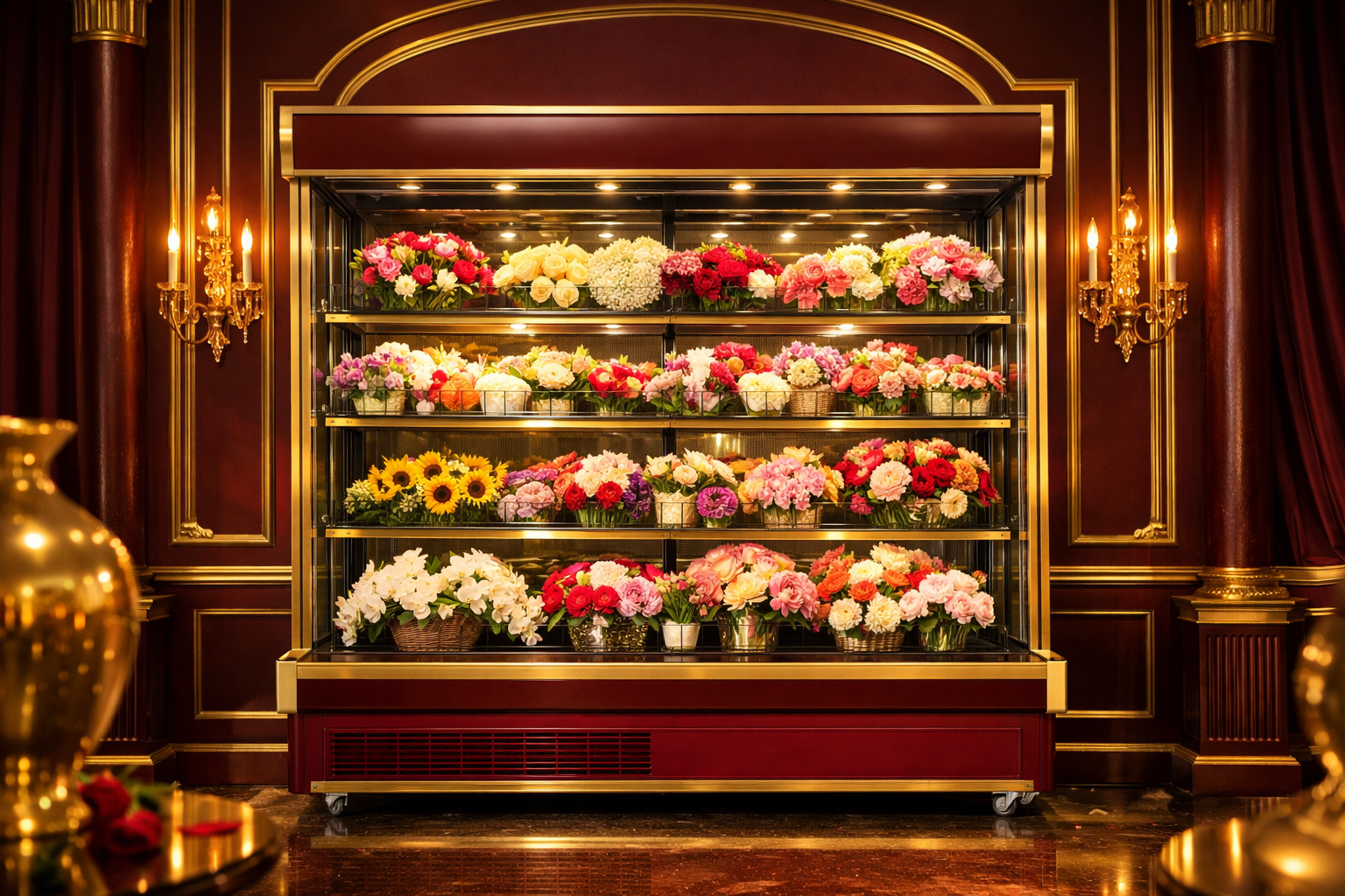 Холодильные камеры витрины