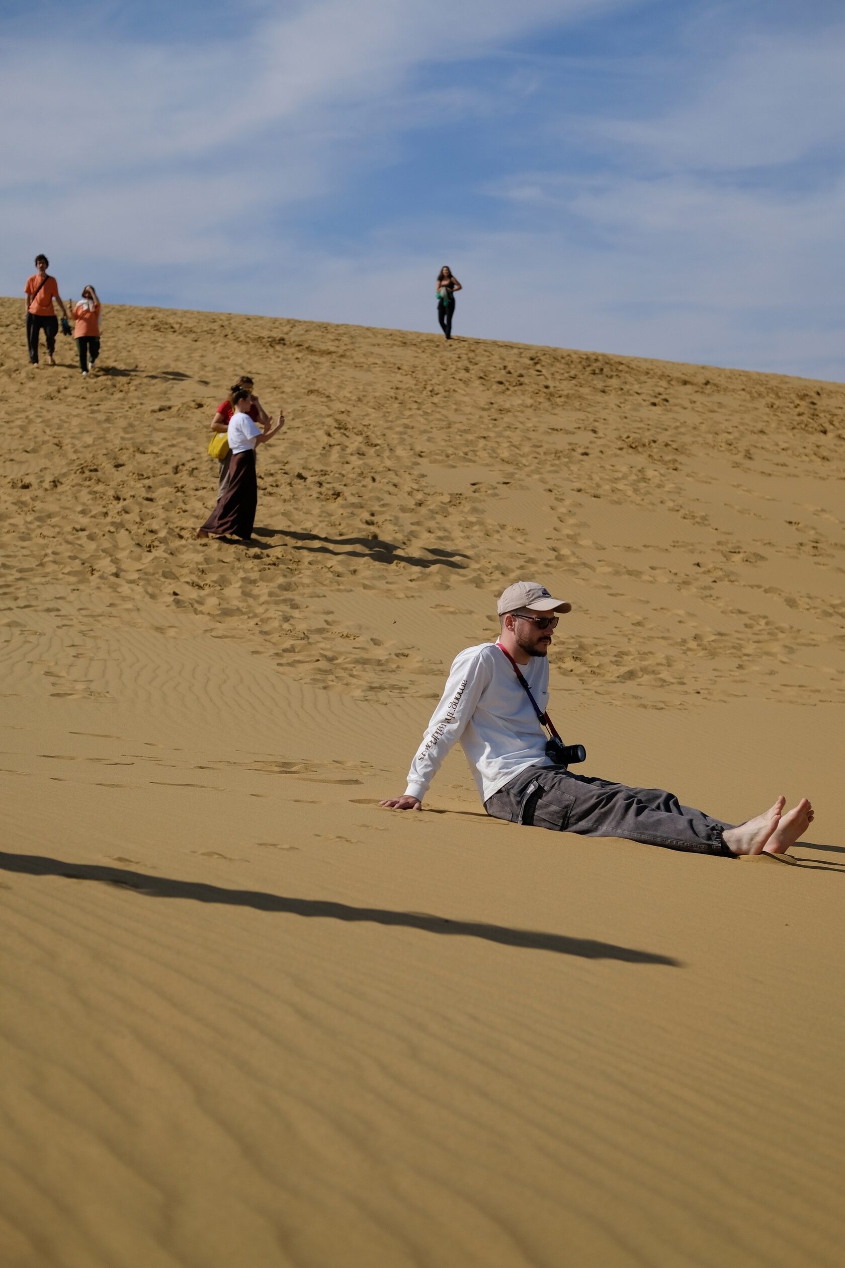 тур на бархане Сарыкум