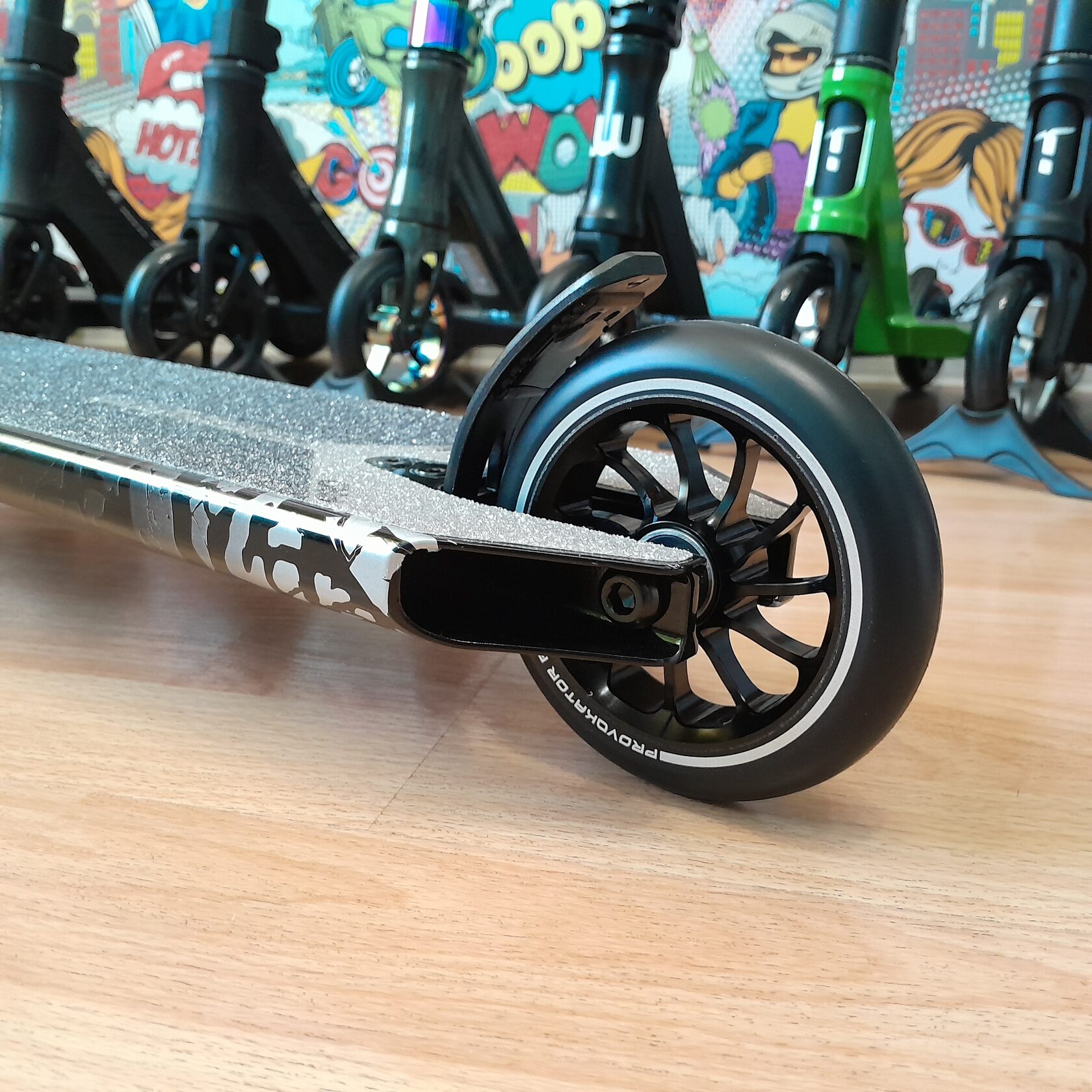 Трюковой самокат Tech Team Provokator pro 47/49 черный