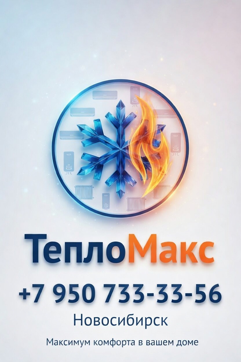 ТеплоМакс — Кондиционеры и отопление под ключ, +7 950 733-33-56