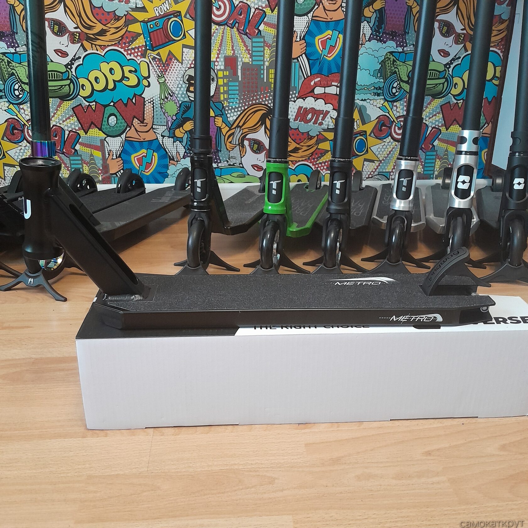 Дека Longway Metro Shift 50см чёрная