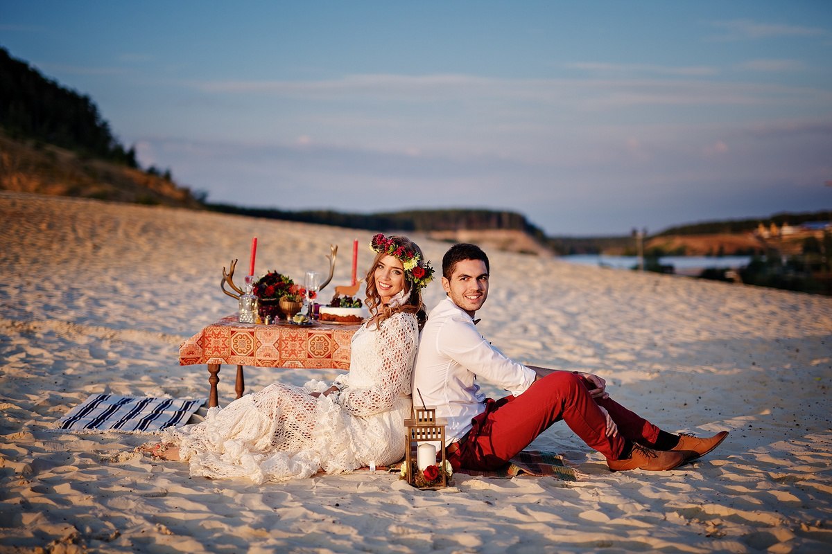 Свадебное платье бохо джипси