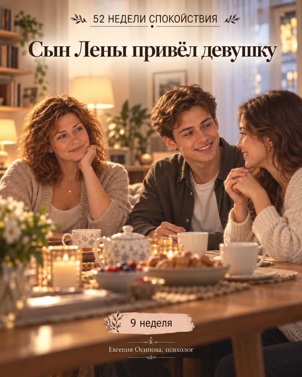 Сын Лены привёл девушку. Неделя 9