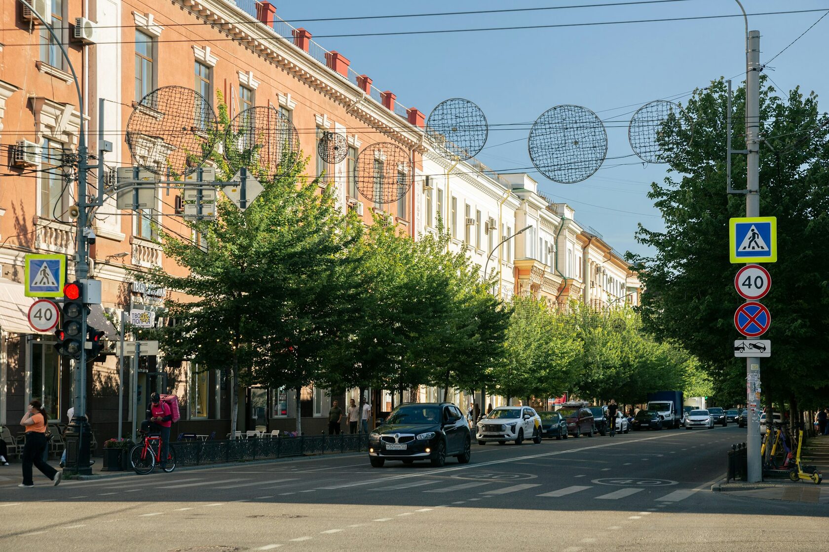 Ухоженное городское пространство Краснодара