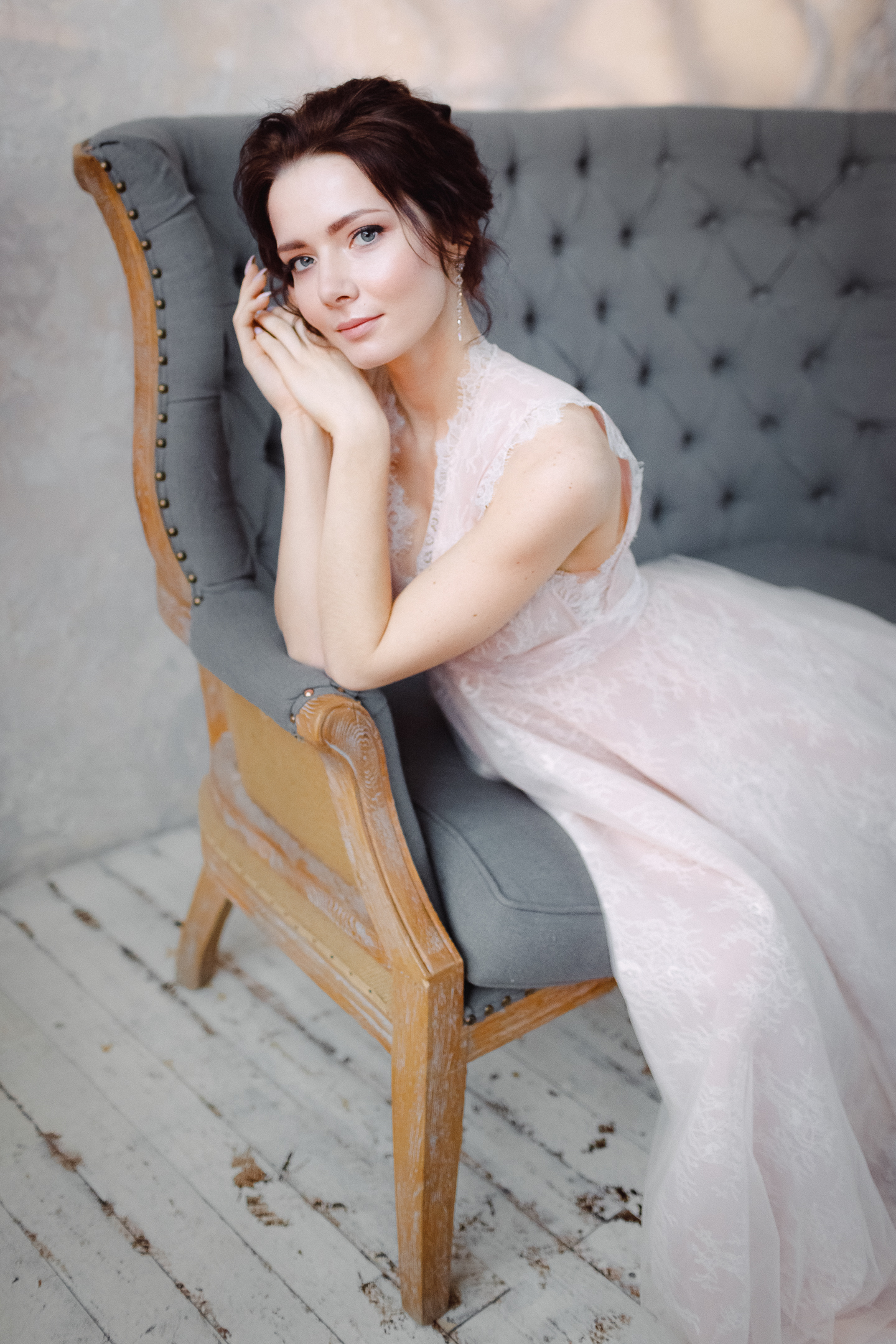 Винтажное свадебное платье