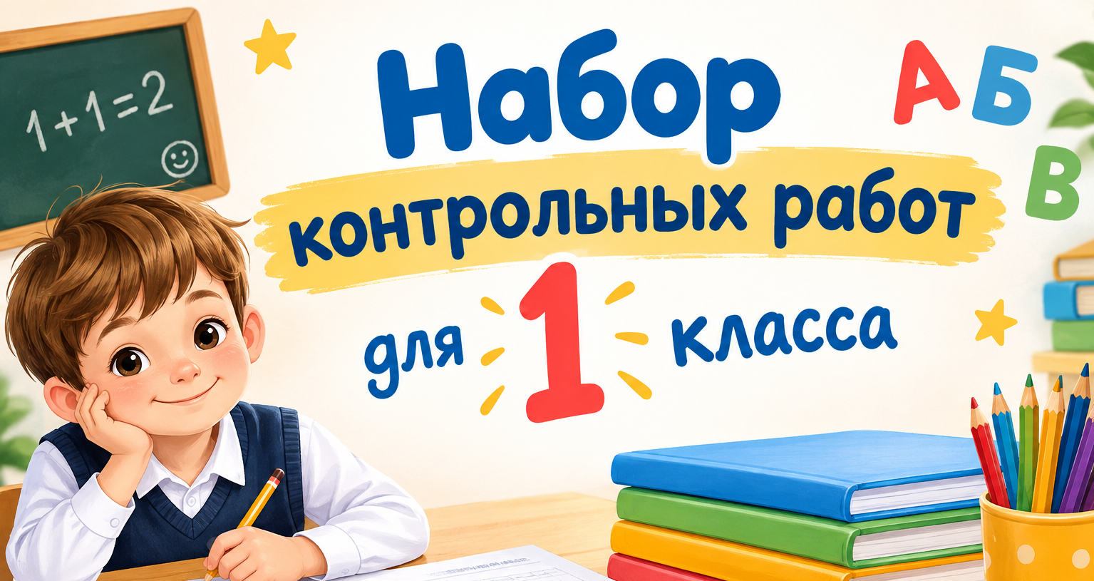 Контрольные работы для 1 класса