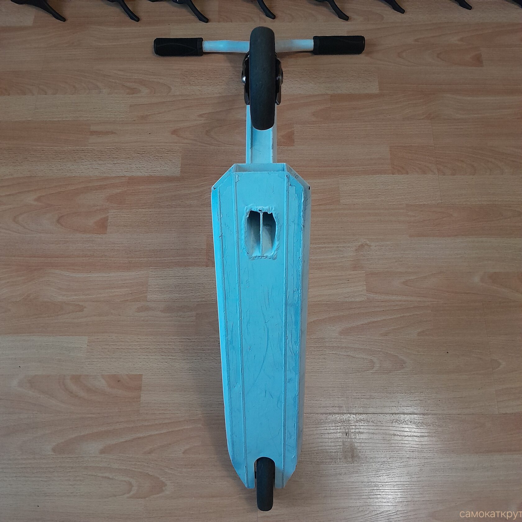 Детский бу трюковой самокат