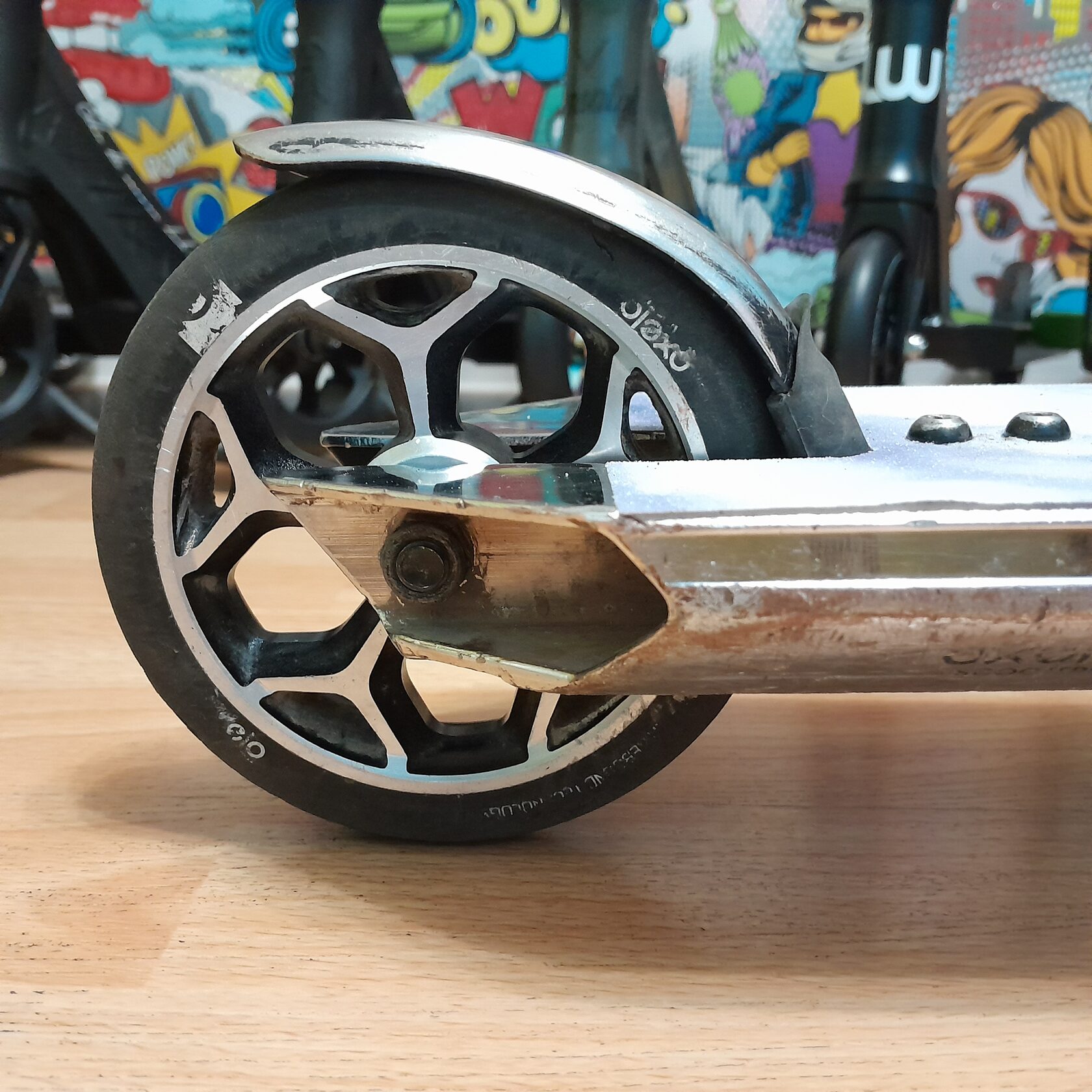 Oxelo mf 3.6 бу трюковой самокат