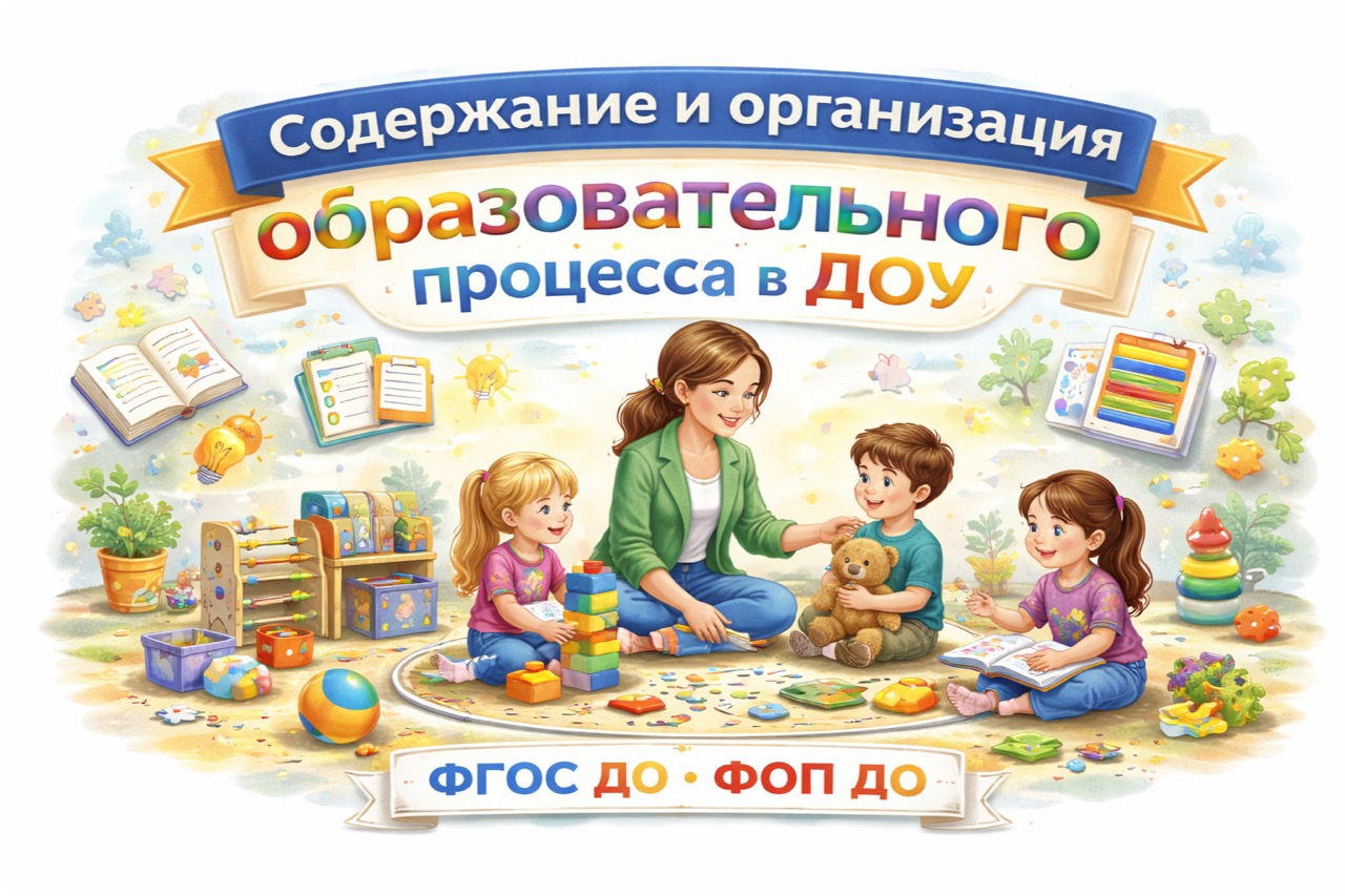 Образовательный процесс в ДОУ